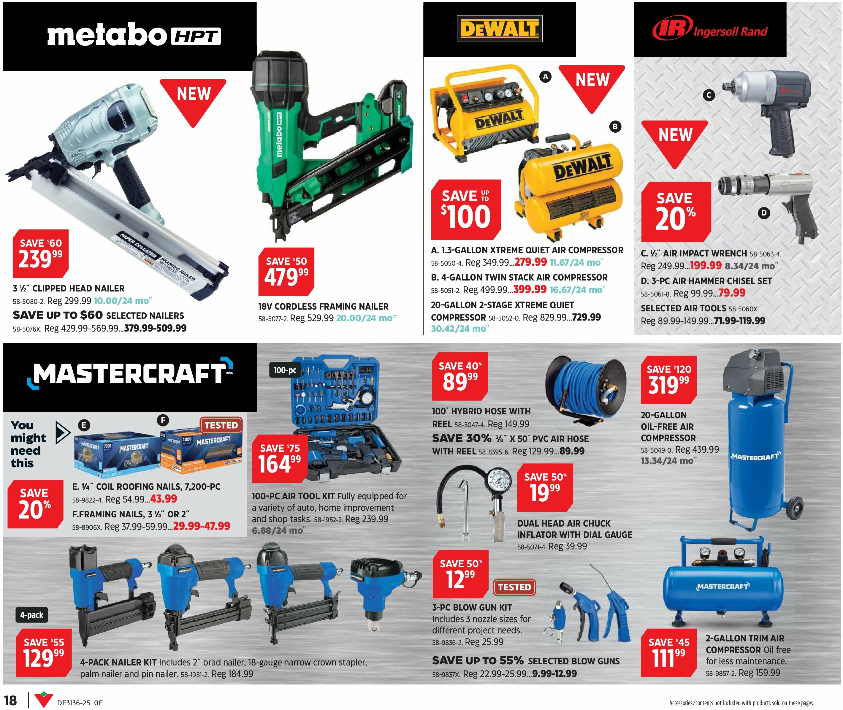 canadian-tire - Canadian Tire - The Ultimate Tool Guide flyer valid from 08-28 - 09-17 - page: 18