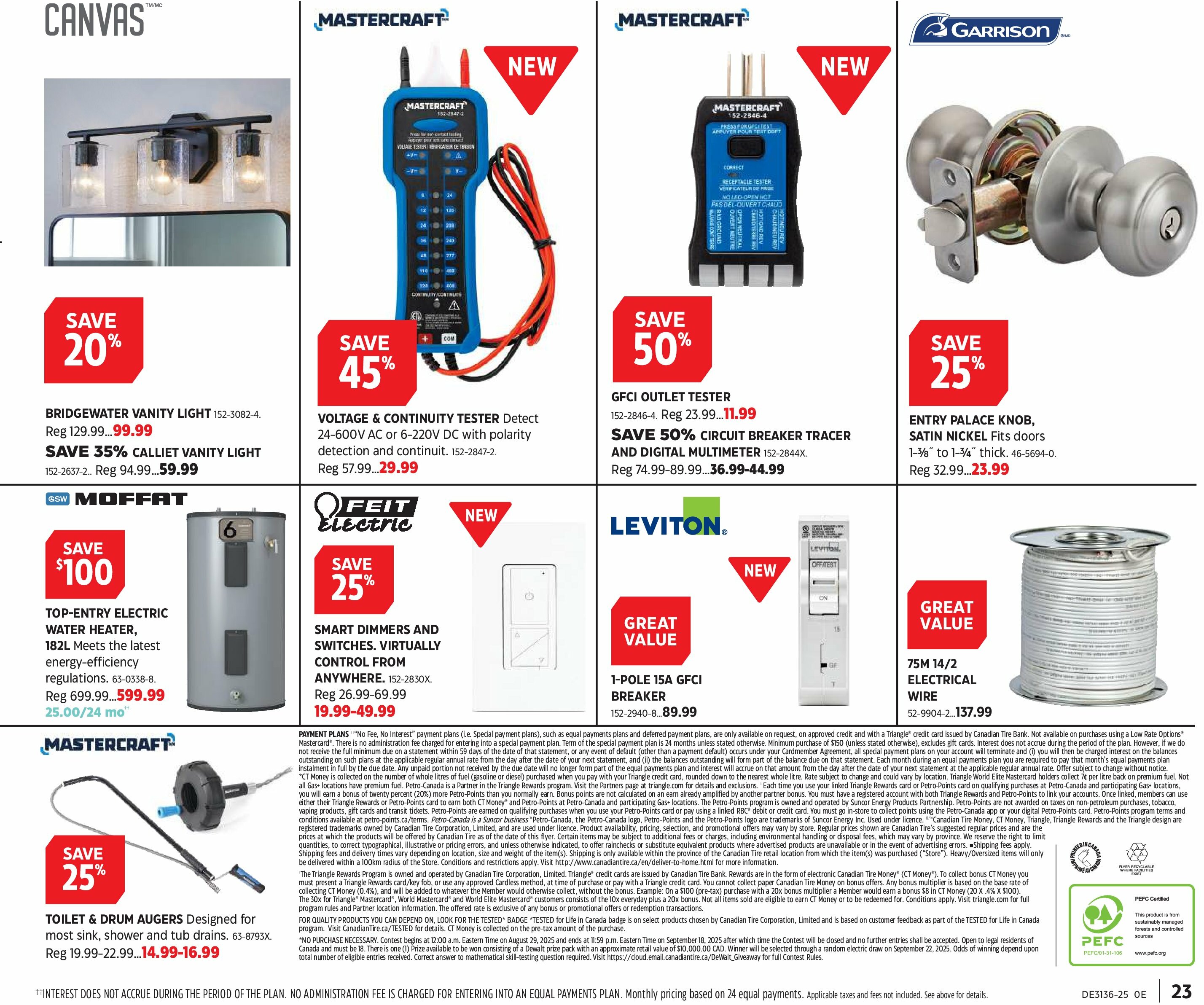 canadian-tire - Canadian Tire - The Ultimate Tool Guide flyer valid from 08-28 - 09-17 - page: 23