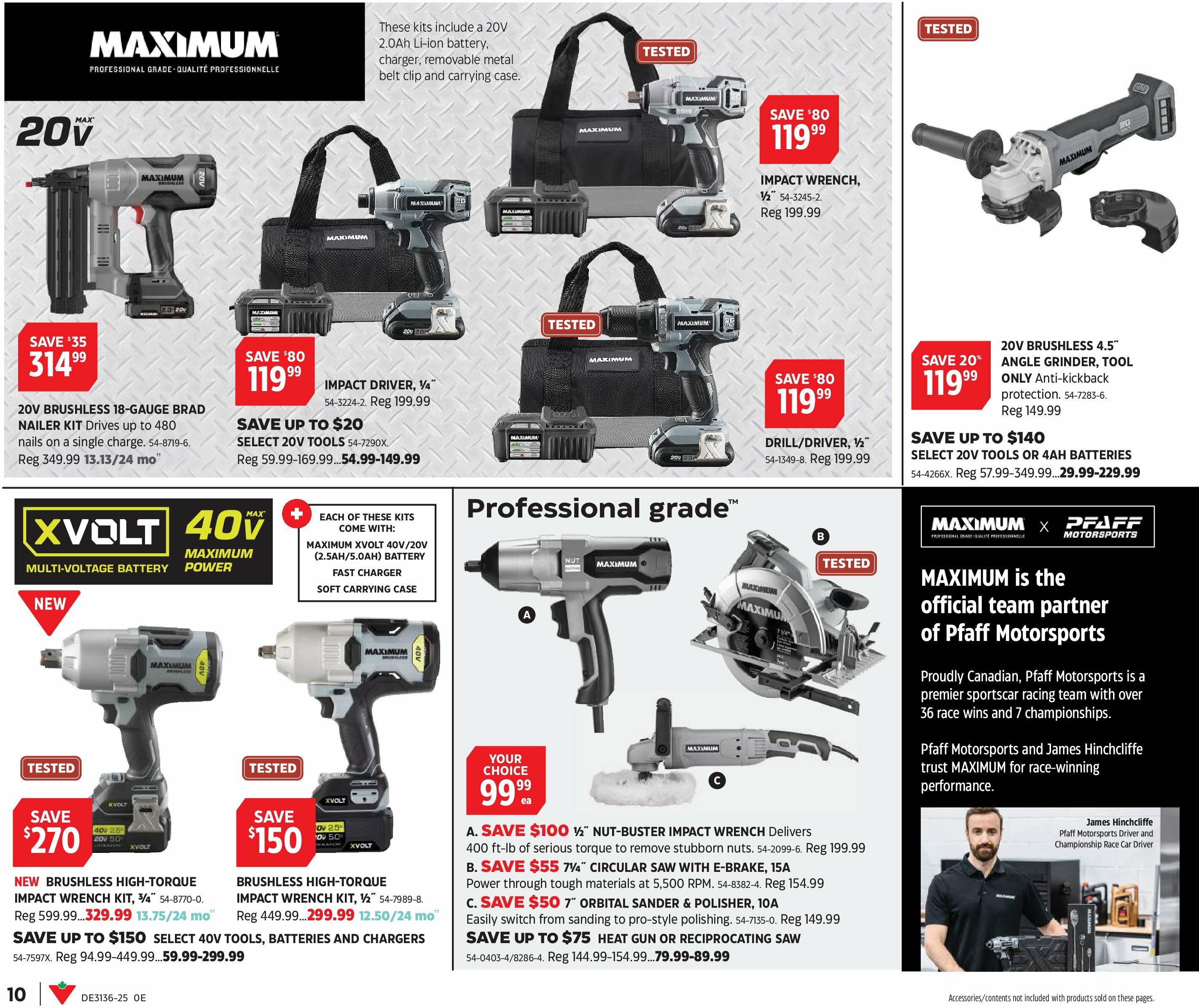 canadian-tire - Canadian Tire - The Ultimate Tool Guide flyer valid from 08-28 - 09-17 - page: 10