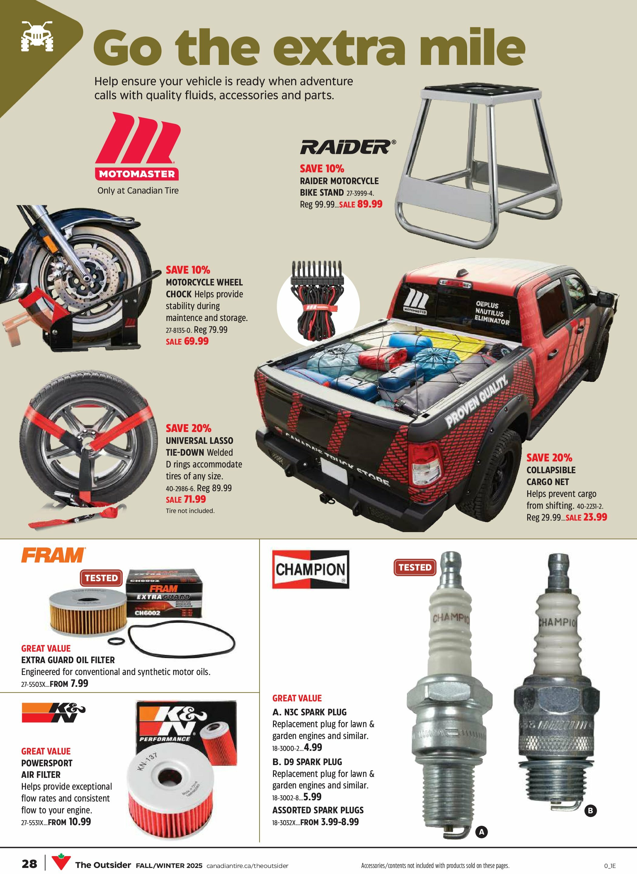 canadian-tire - Canadian Tire - The Outsider flyer valid from 08-28 - 09-17 - page: 26