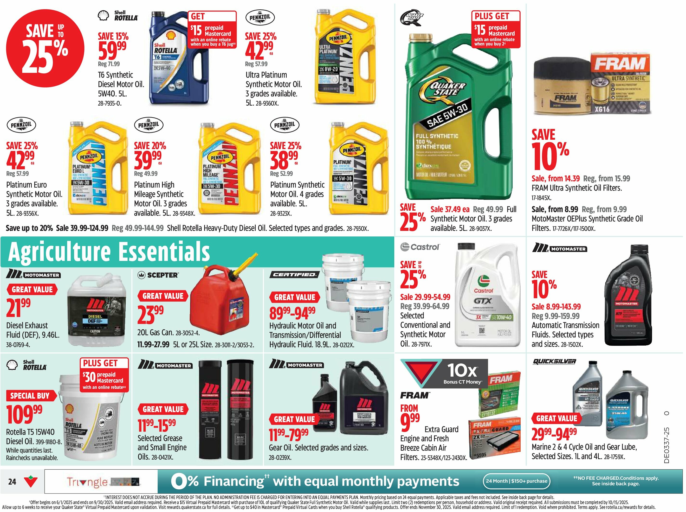 canadian-tire - Canadian Tire flyer valid from 09-04 - 09-10 - page: 25