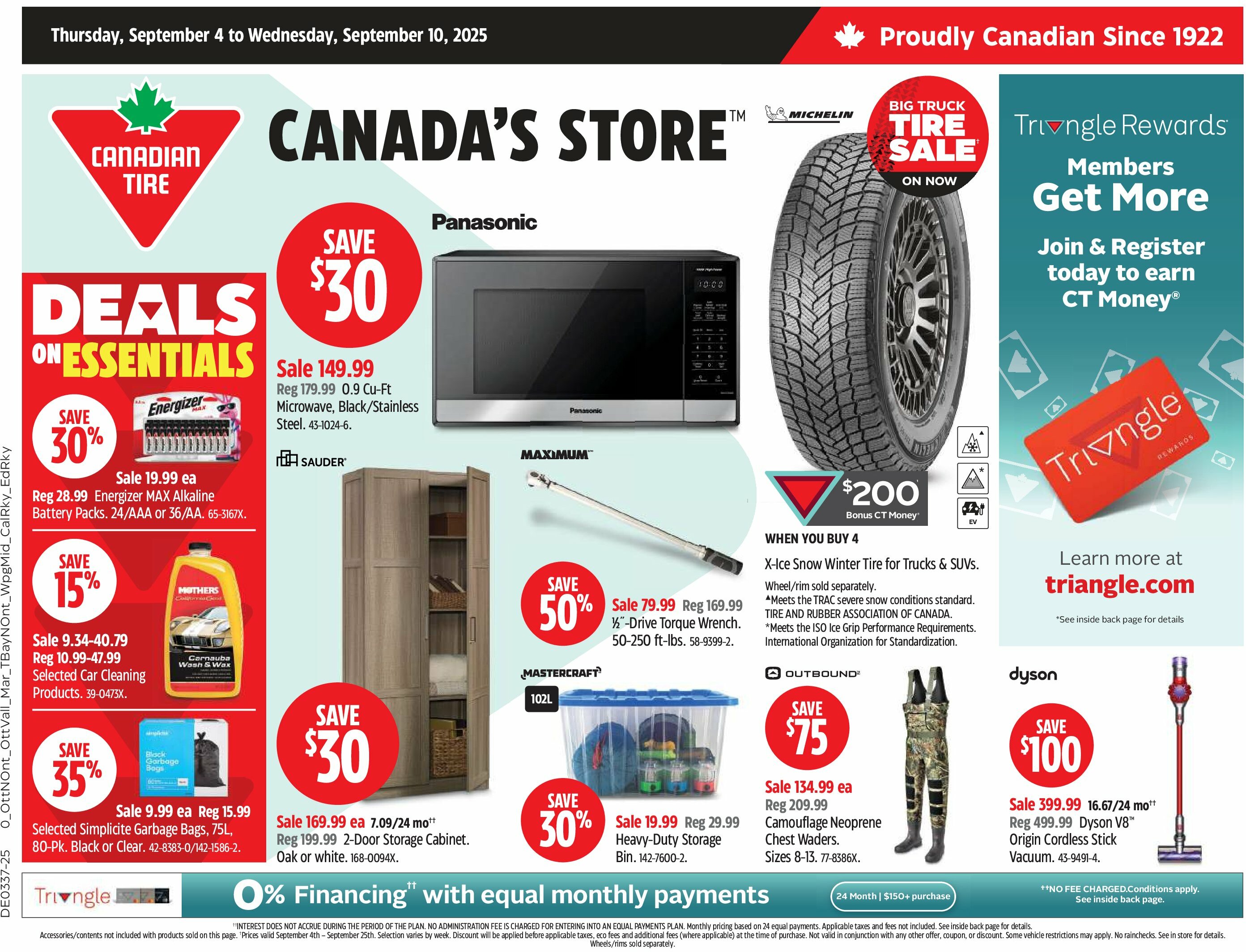 canadian-tire - Canadian Tire flyer valid from 09-04 - 09-10