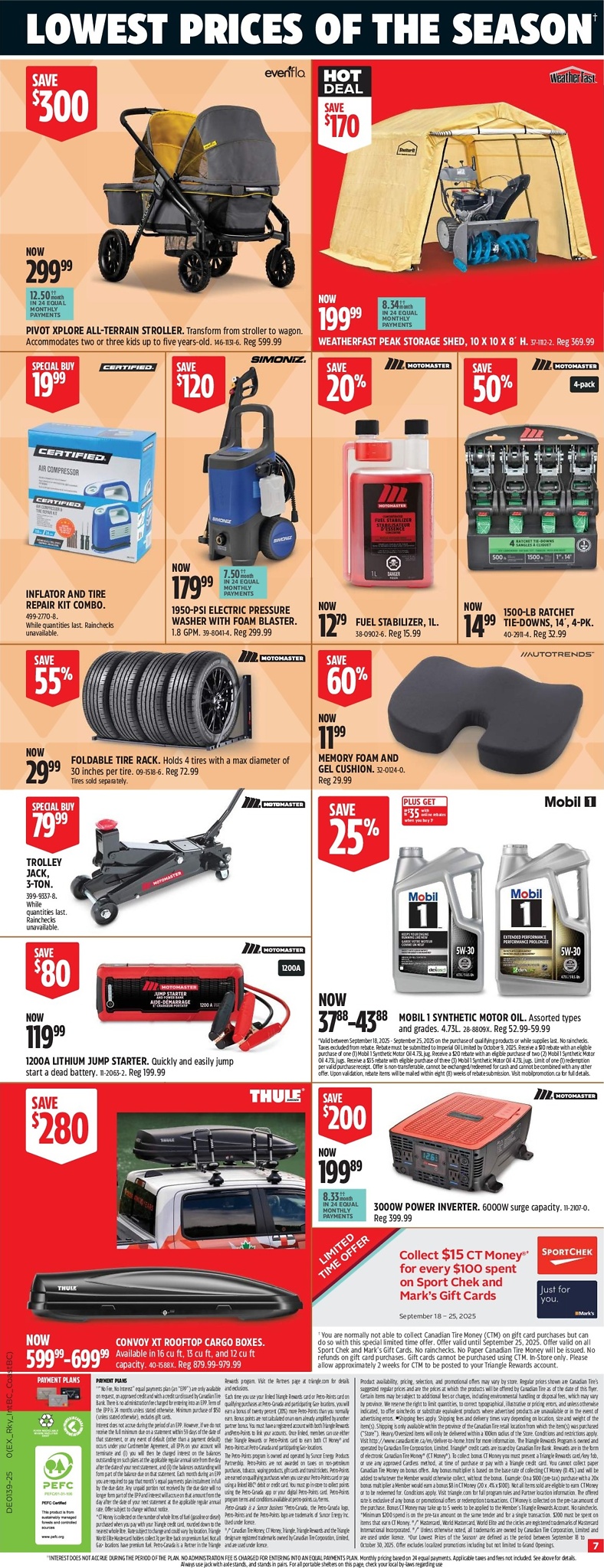 canadian-tire - Canadian Tire flyer valid from 09-18 - 09-25 - page: 7