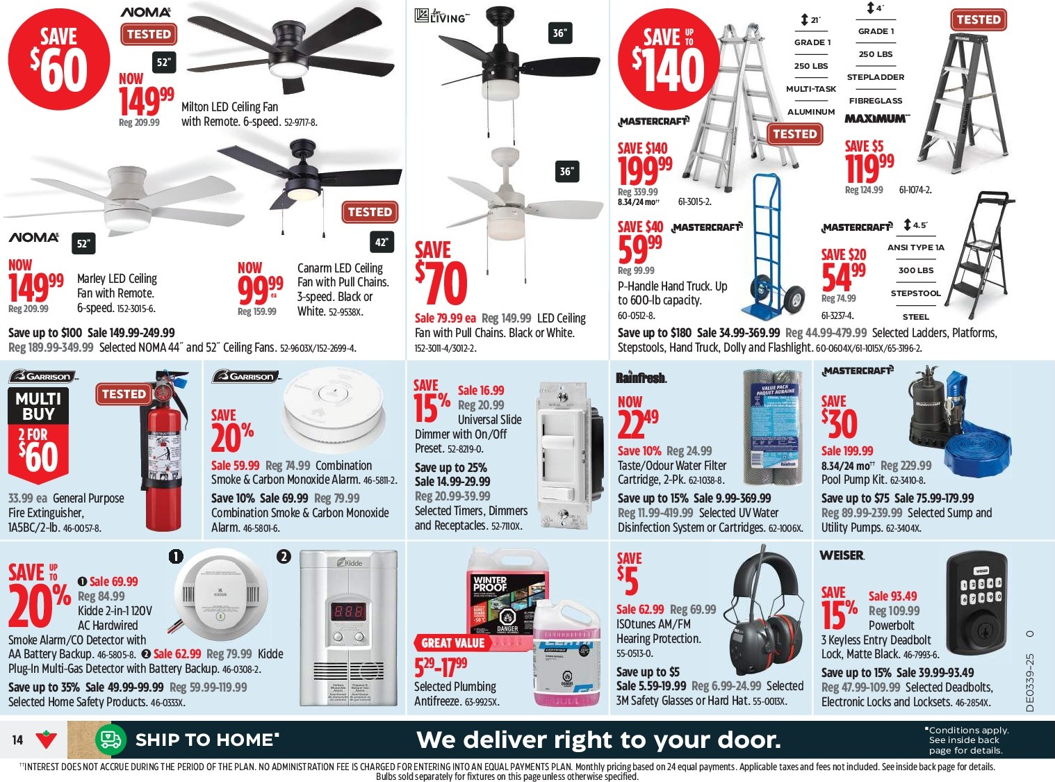 canadian-tire - Canadian Tire - Fall Store flyer valid from 09-18 - 09-25 - page: 14