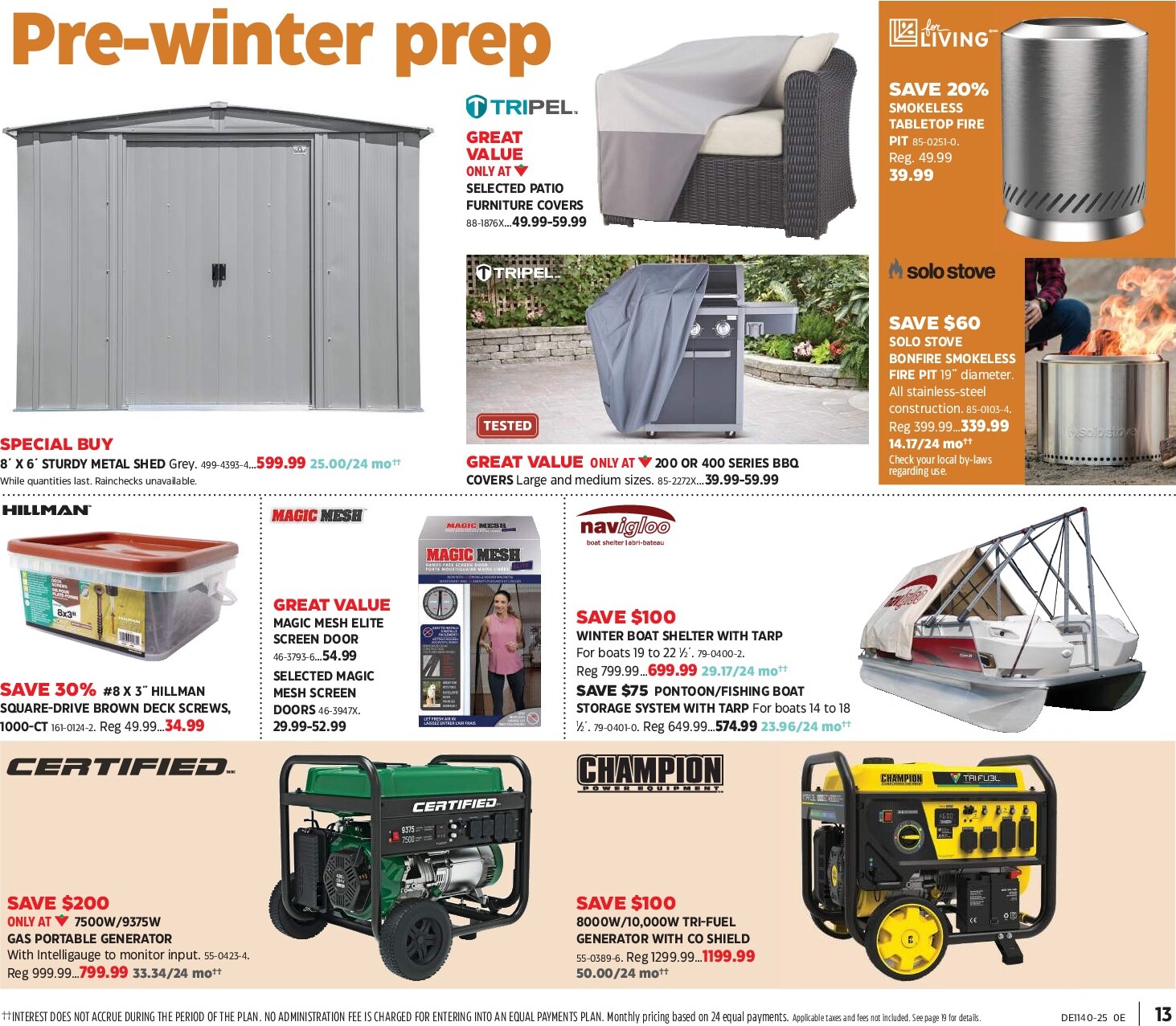 canadian-tire - Canadian Tire - Fall Inspirations flyer valid from 09-25 - 10-15 - page: 12