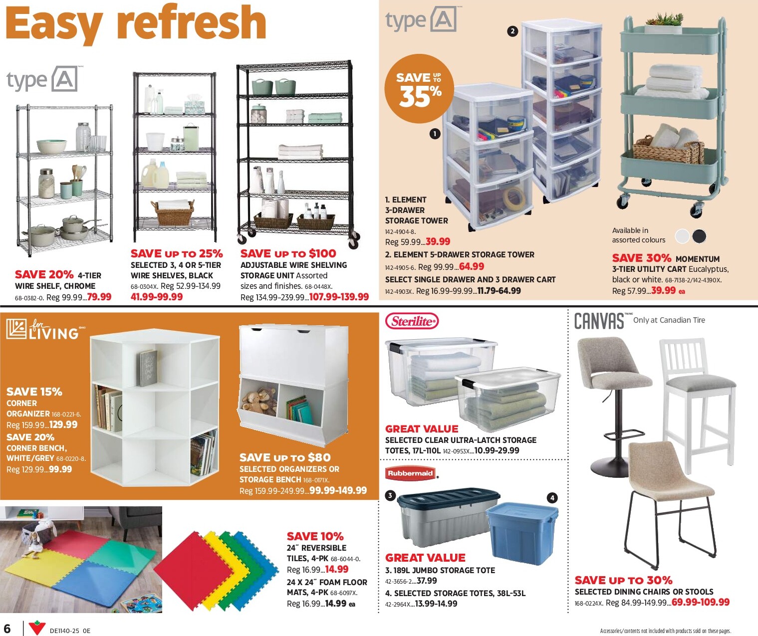 canadian-tire - Canadian Tire - Fall Inspirations flyer valid from 09-25 - 10-15 - page: 6