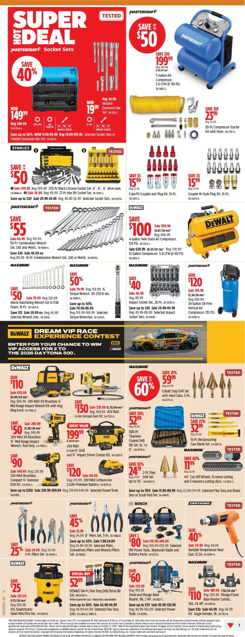 canadian-tire - Canadian Tire - D0340 flyer valid from 09-25 - 10-01 - page: 7