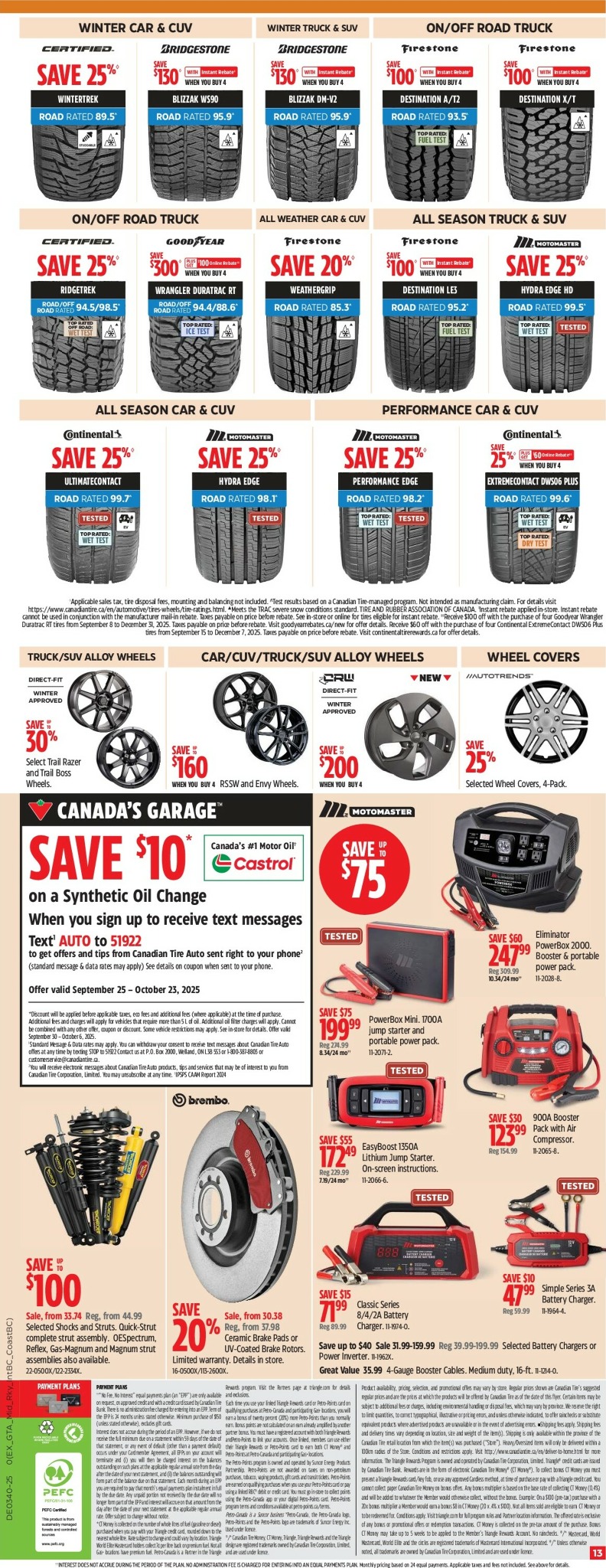 canadian-tire - Canadian Tire - D0340 flyer valid from 09-25 - 10-01 - page: 13