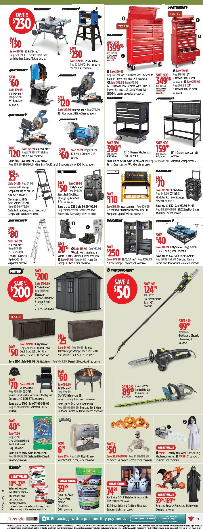 canadian-tire - Canadian Tire flyer valid from 10-02 - 10-08 - page: 9