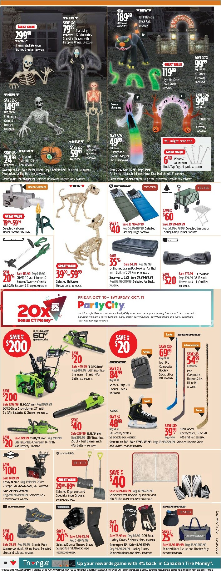 canadian-tire - Canadian Tire flyer valid from 10-09 - 10-15 - page: 10