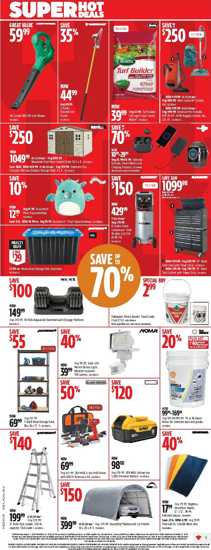 canadian-tire - Canadian Tire flyer valid from 10-09 - 10-15 - page: 3