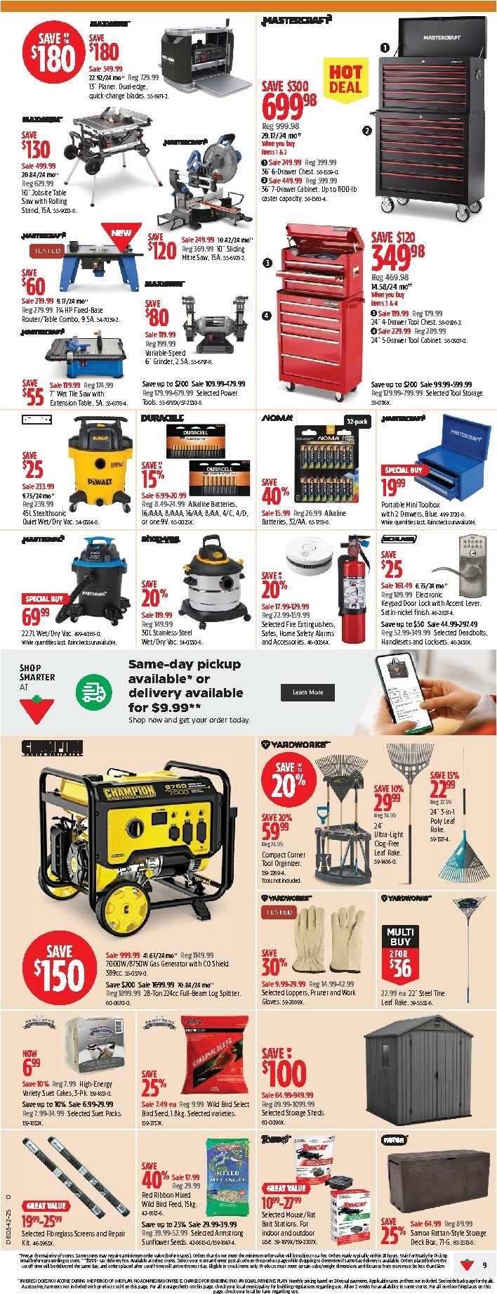canadian-tire - Canadian Tire flyer valid from 10-09 - 10-15 - page: 9