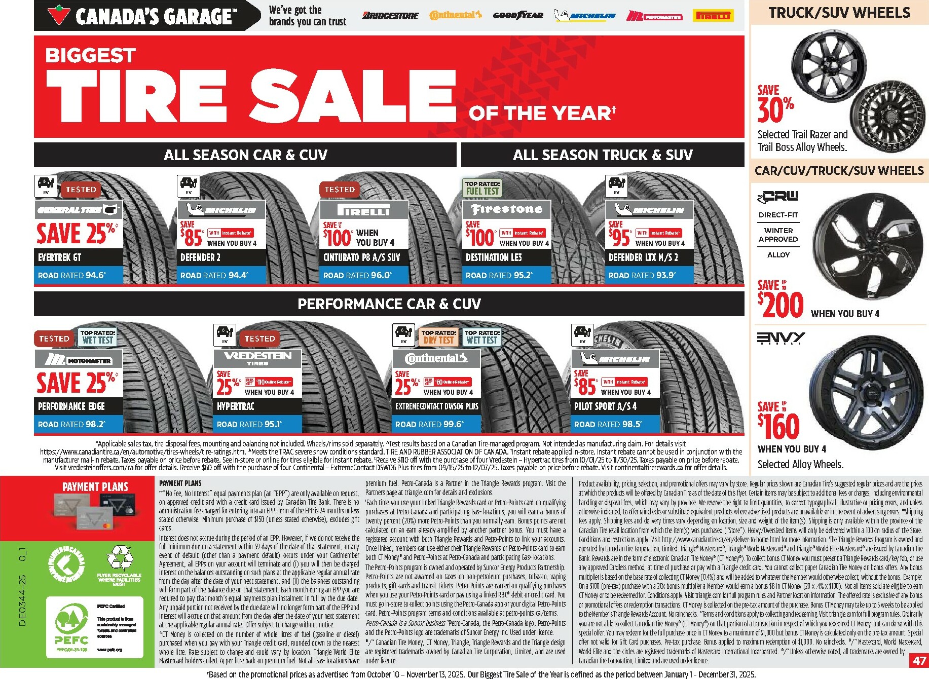 canadian-tire - Canadian Tire Flyer Valid From 10-23 to 10-29 - page: 47 canadian-tire - Canadian Tire Flyer Valid From 10-23 to 10-29 - page: 47