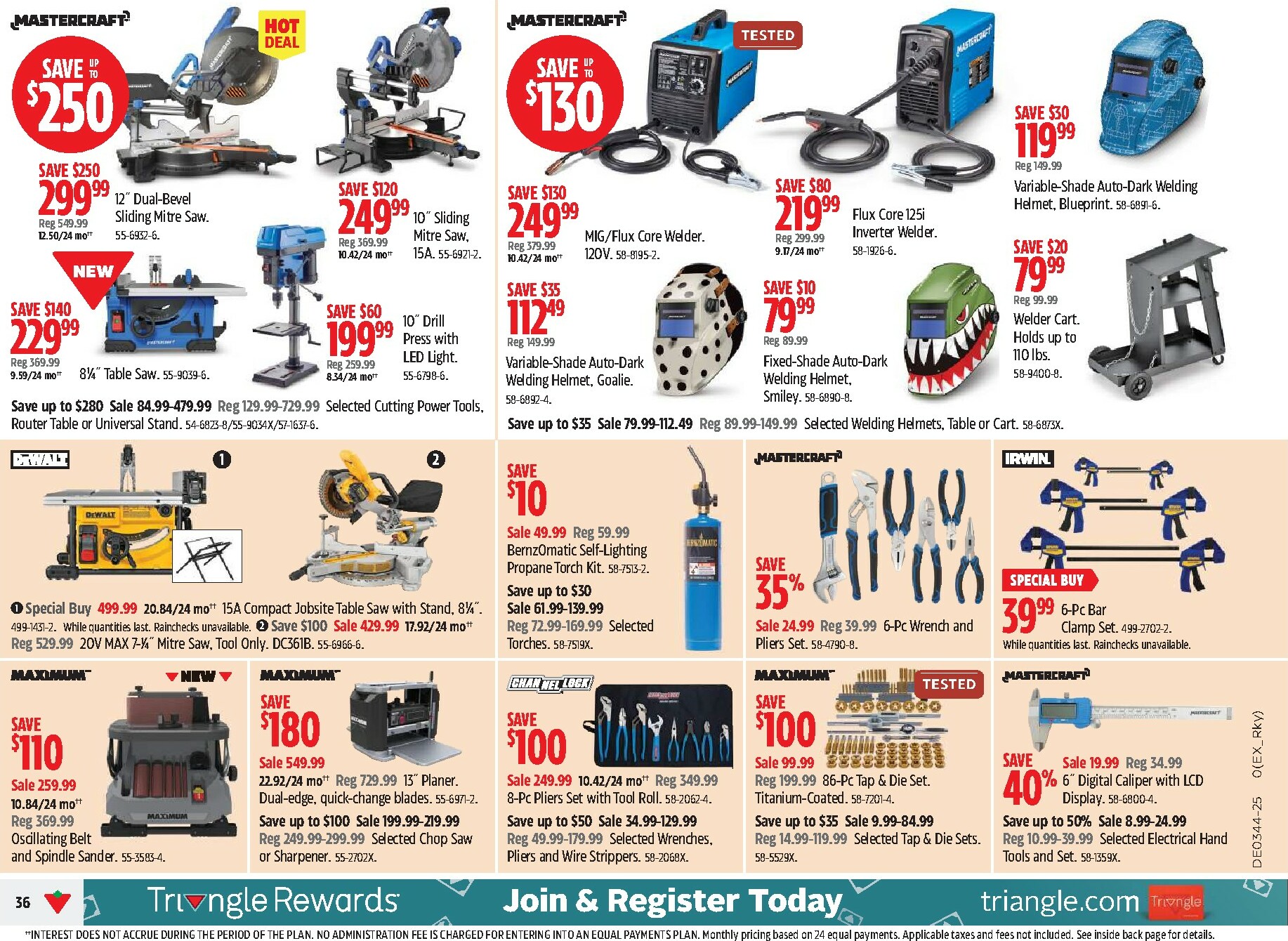 canadian-tire - Canadian Tire Flyer Valid From 10-23 to 10-29 - page: 36 canadian-tire - Canadian Tire Flyer Valid From 10-23 to 10-29 - page: 36