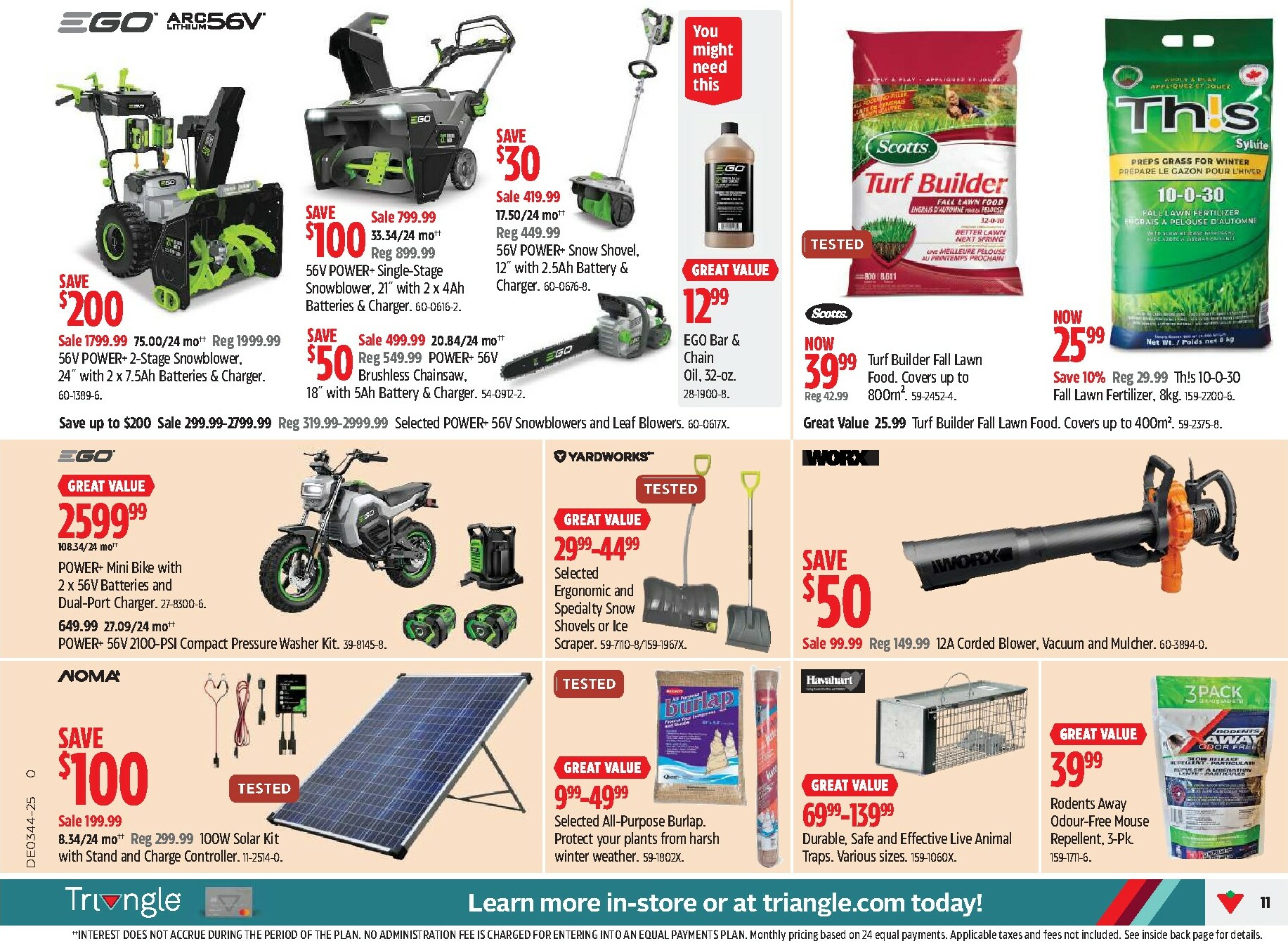 canadian-tire - Canadian Tire Flyer Valid From 10-23 to 10-29 - page: 11 canadian-tire - Canadian Tire Flyer Valid From 10-23 to 10-29 - page: 11