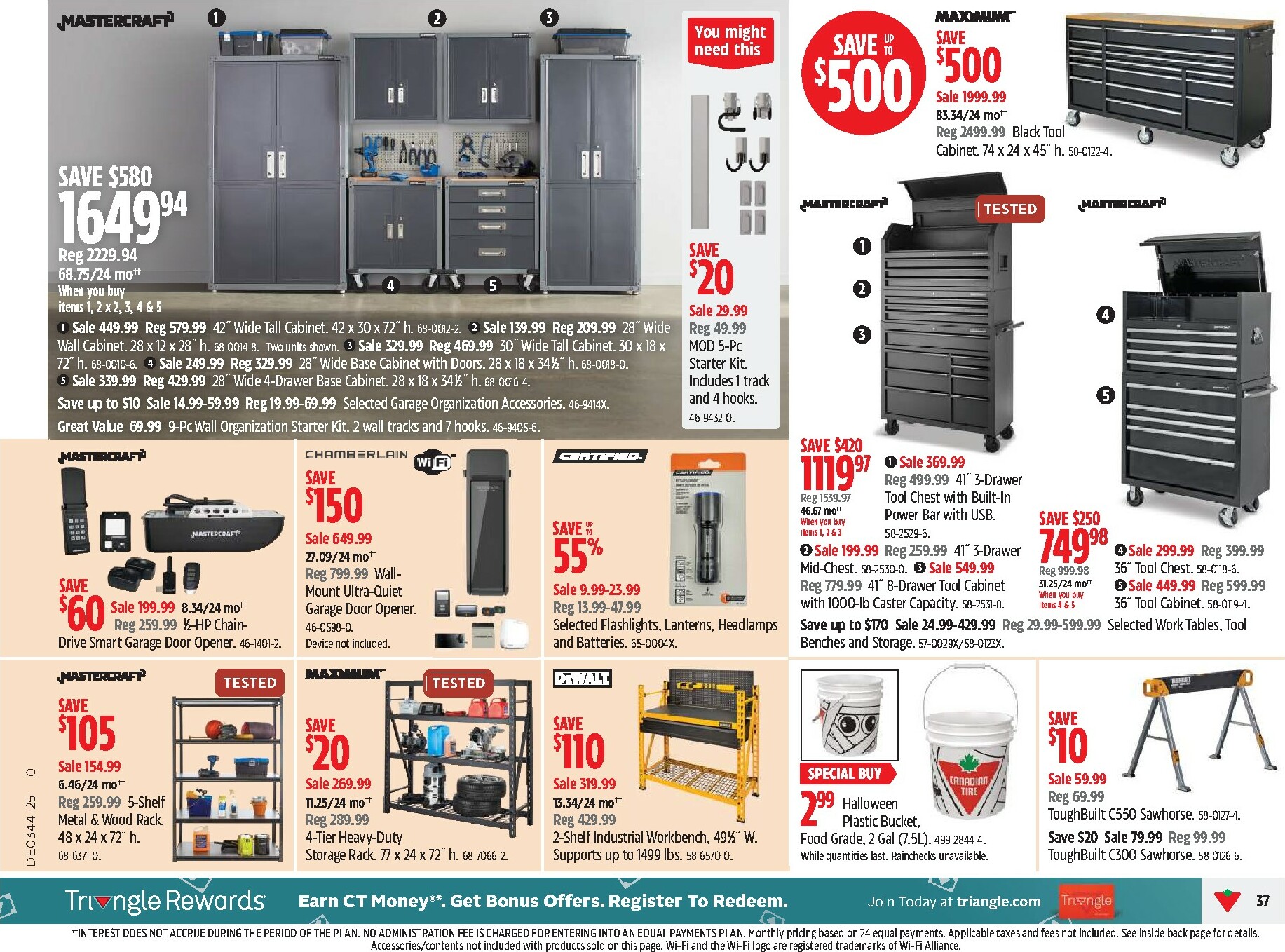 canadian-tire - Canadian Tire Flyer Valid From 10-23 to 10-29 - page: 37 canadian-tire - Canadian Tire Flyer Valid From 10-23 to 10-29 - page: 37