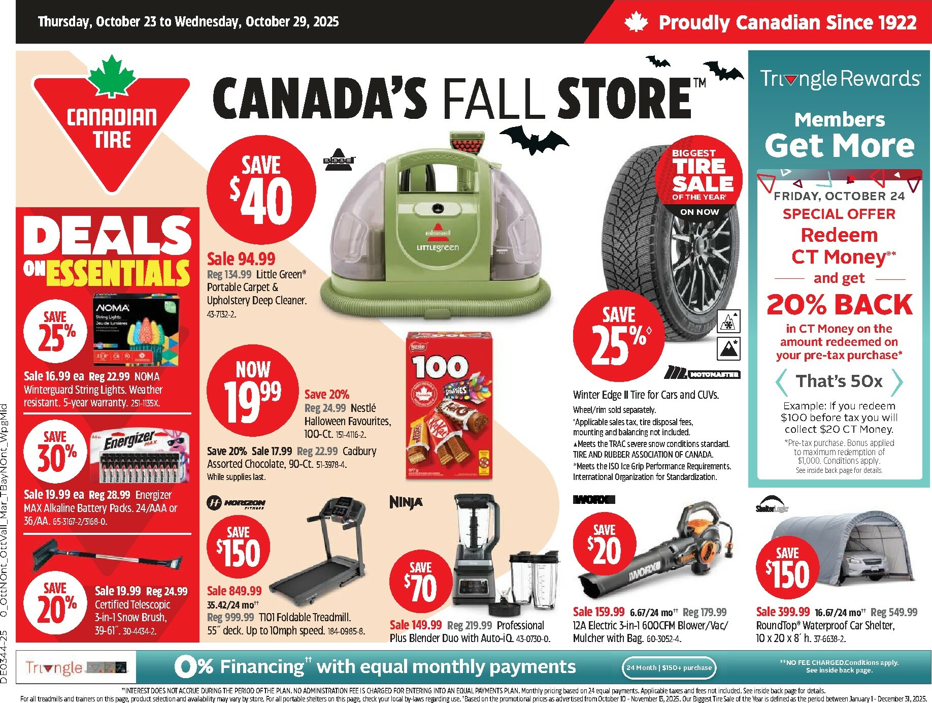canadian-tire - Canadian Tire Flyer Valid From 10-23 to 10-29 - page: 1 canadian-tire - Canadian Tire Flyer Valid From 10-23 to 10-29 - page: 1