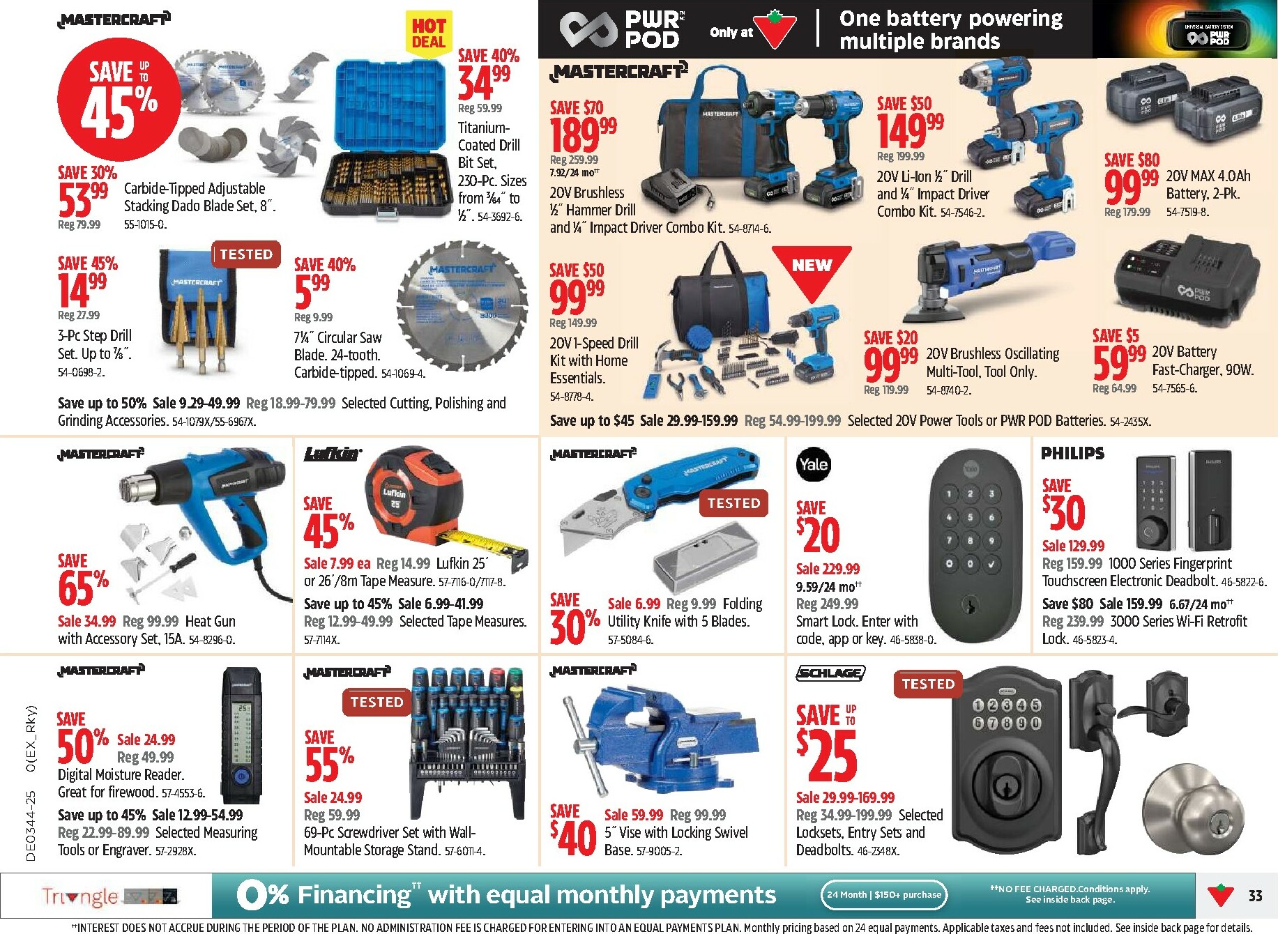 canadian-tire - Canadian Tire Flyer Valid From 10-23 to 10-29 - page: 33 canadian-tire - Canadian Tire Flyer Valid From 10-23 to 10-29 - page: 33