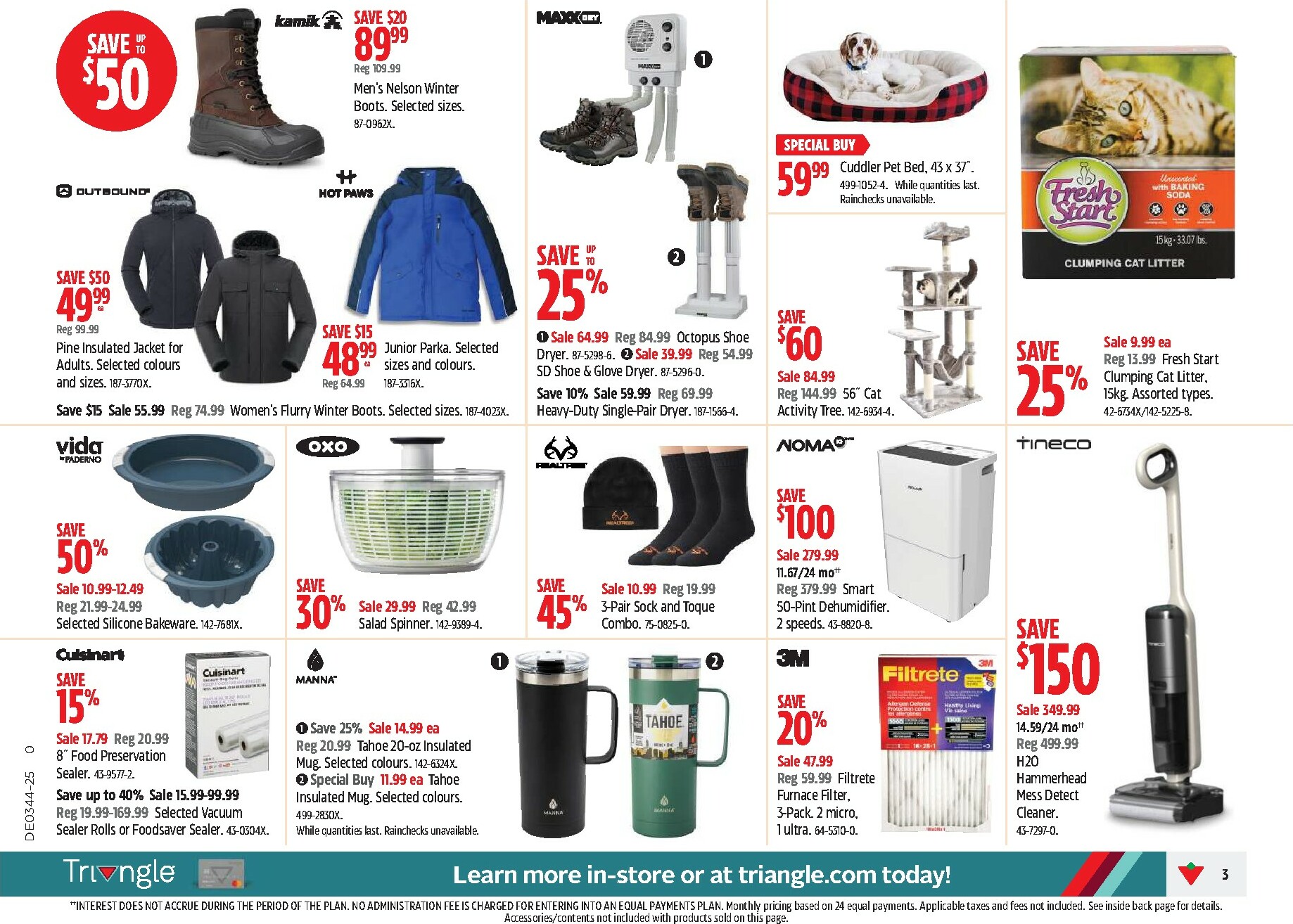 canadian-tire - Canadian Tire Flyer Valid From 10-23 to 10-29 - page: 3 canadian-tire - Canadian Tire Flyer Valid From 10-23 to 10-29 - page: 3