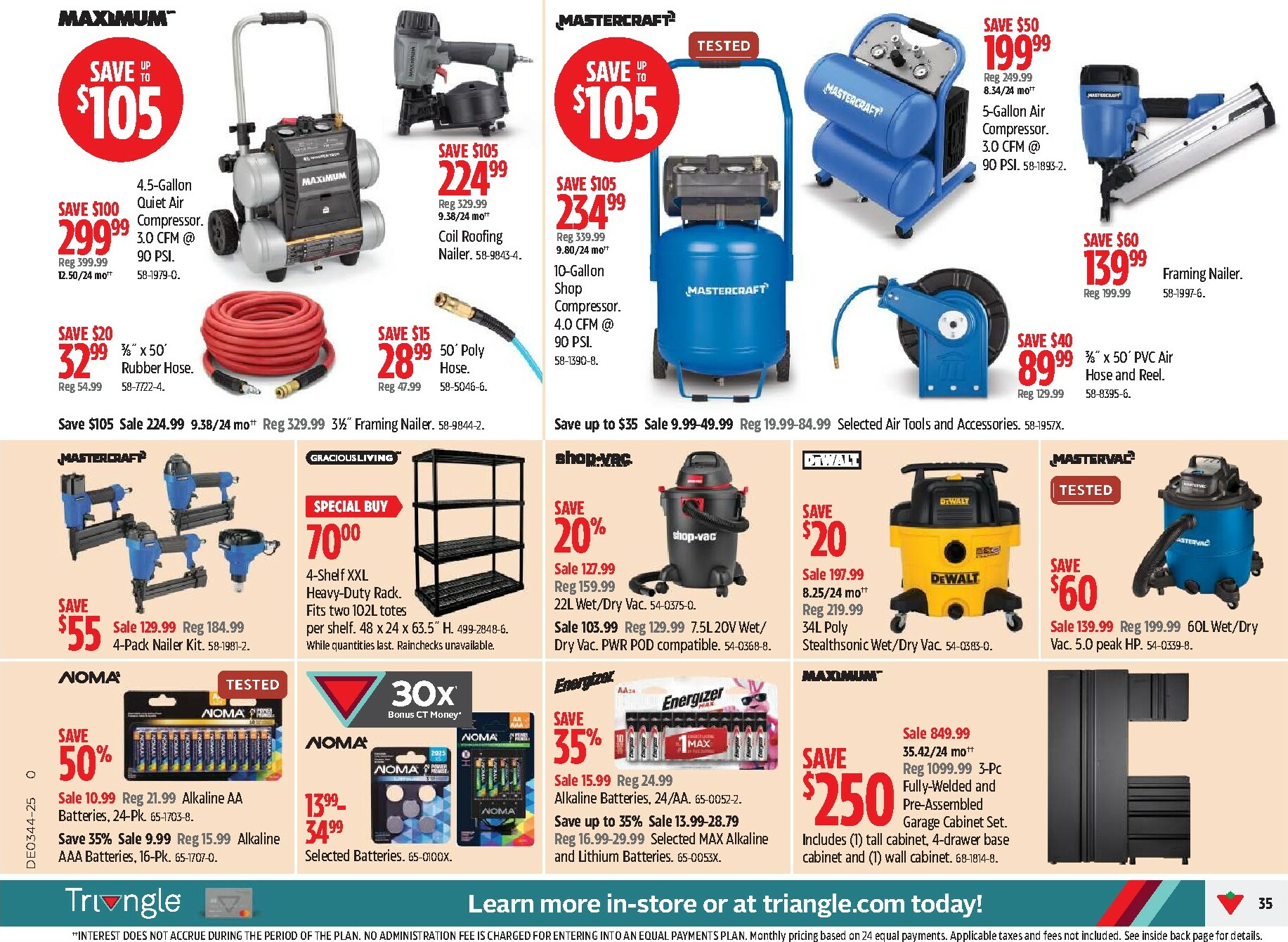 canadian-tire - Canadian Tire Flyer Valid From 10-23 to 10-29 - page: 35 canadian-tire - Canadian Tire Flyer Valid From 10-23 to 10-29 - page: 35
