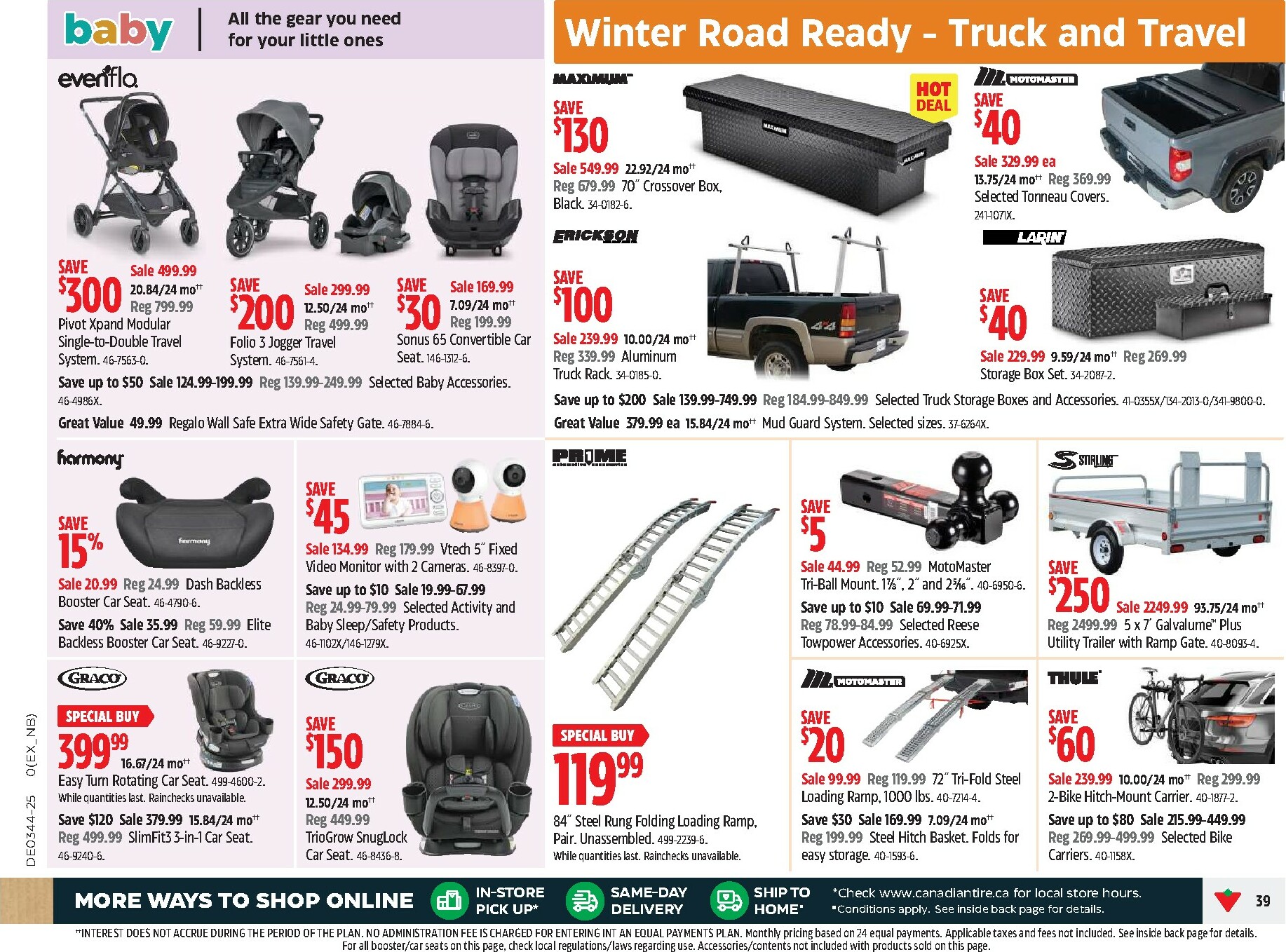 canadian-tire - Canadian Tire Flyer Valid From 10-23 to 10-29 - page: 39 canadian-tire - Canadian Tire Flyer Valid From 10-23 to 10-29 - page: 39