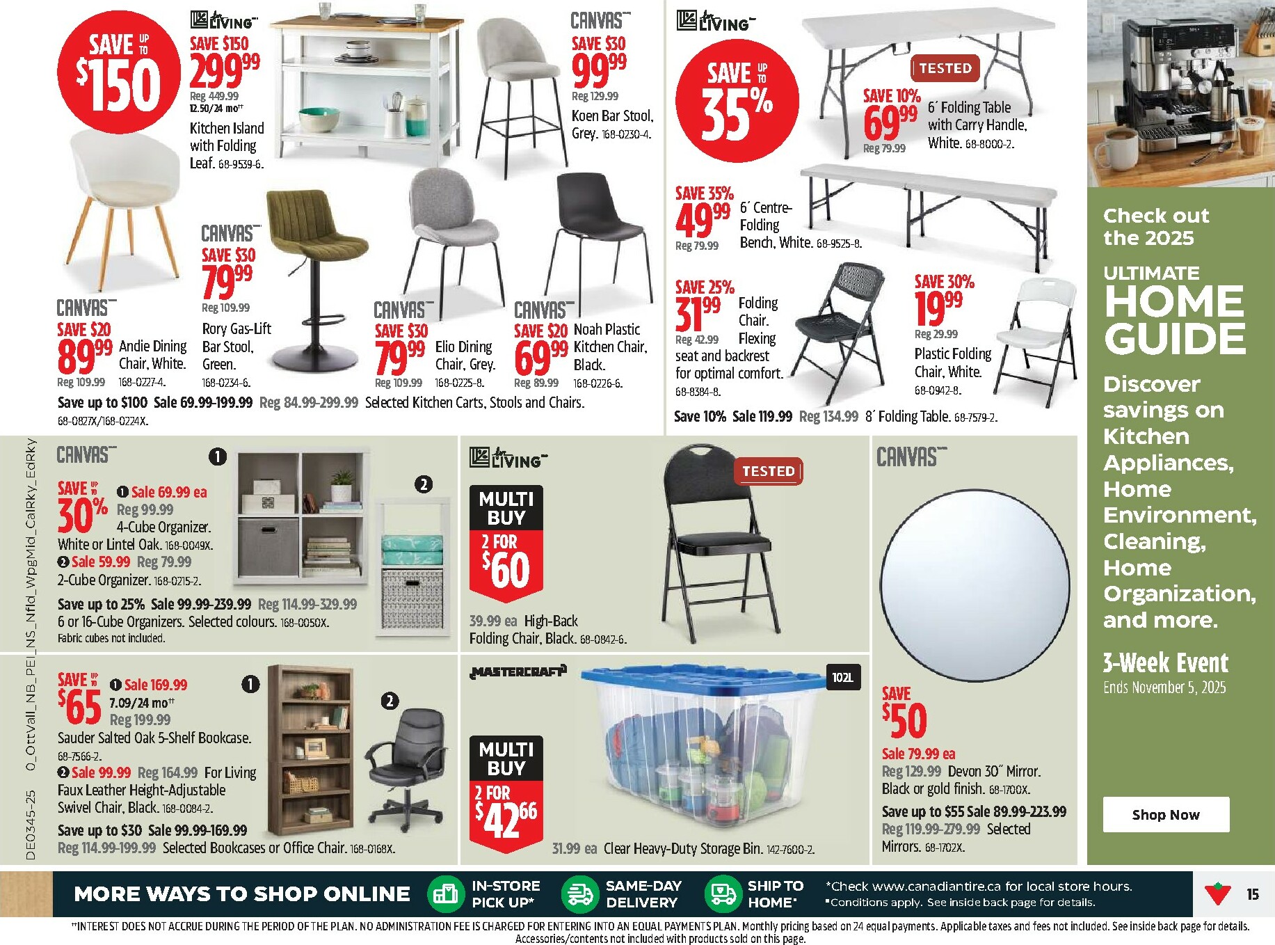 canadian-tire - Canadian Tire Flyer Valid From 10-30 to 11-05 - page: 15