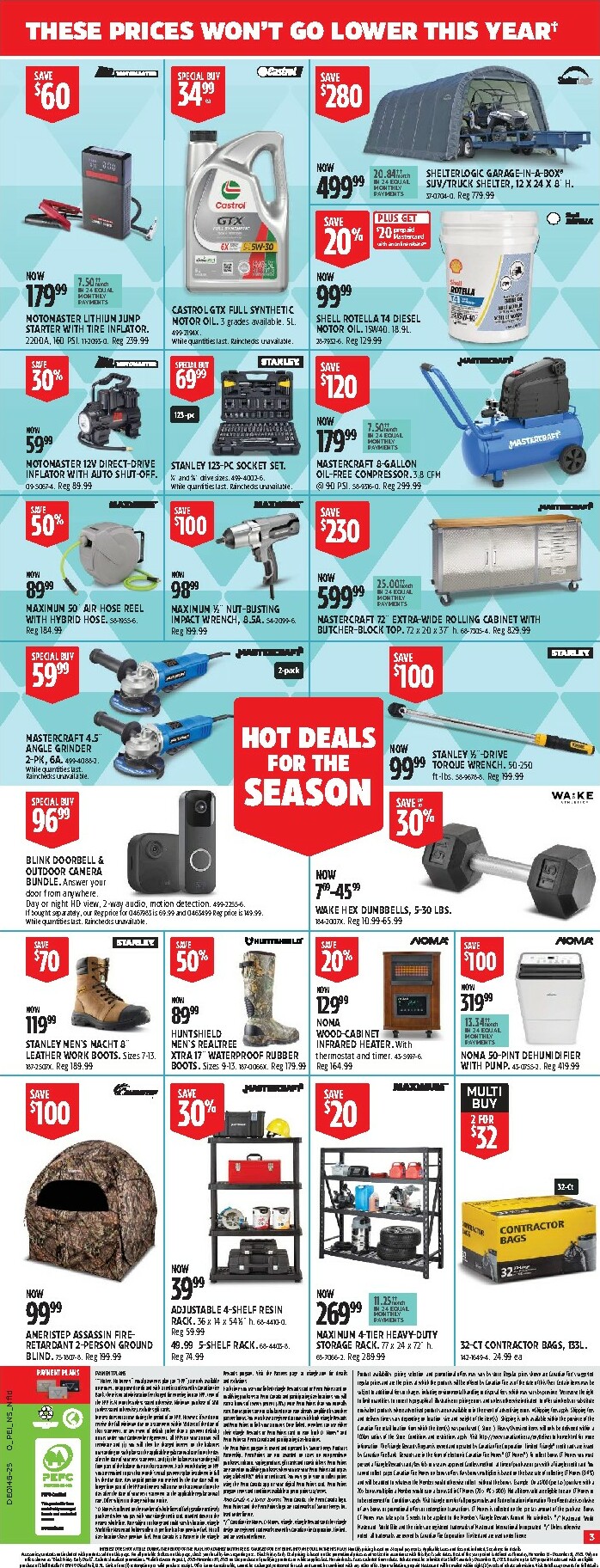 canadian-tire - Canadian Tire - Black Friday Flyer Valid From 11-06 to 11-12 - page: 3