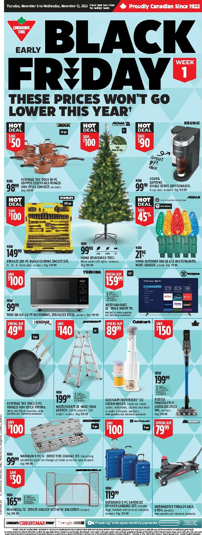 canadian-tire - Canadian Tire - Black Friday Flyer Valid From 11-06 to 11-12