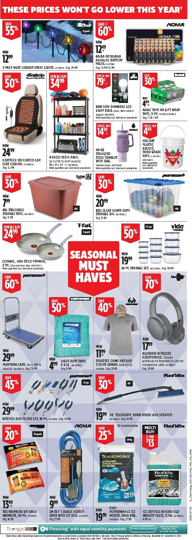 canadian-tire - Canadian Tire - Black Friday Flyer Valid From 11-13 to 11-19 - page: 4