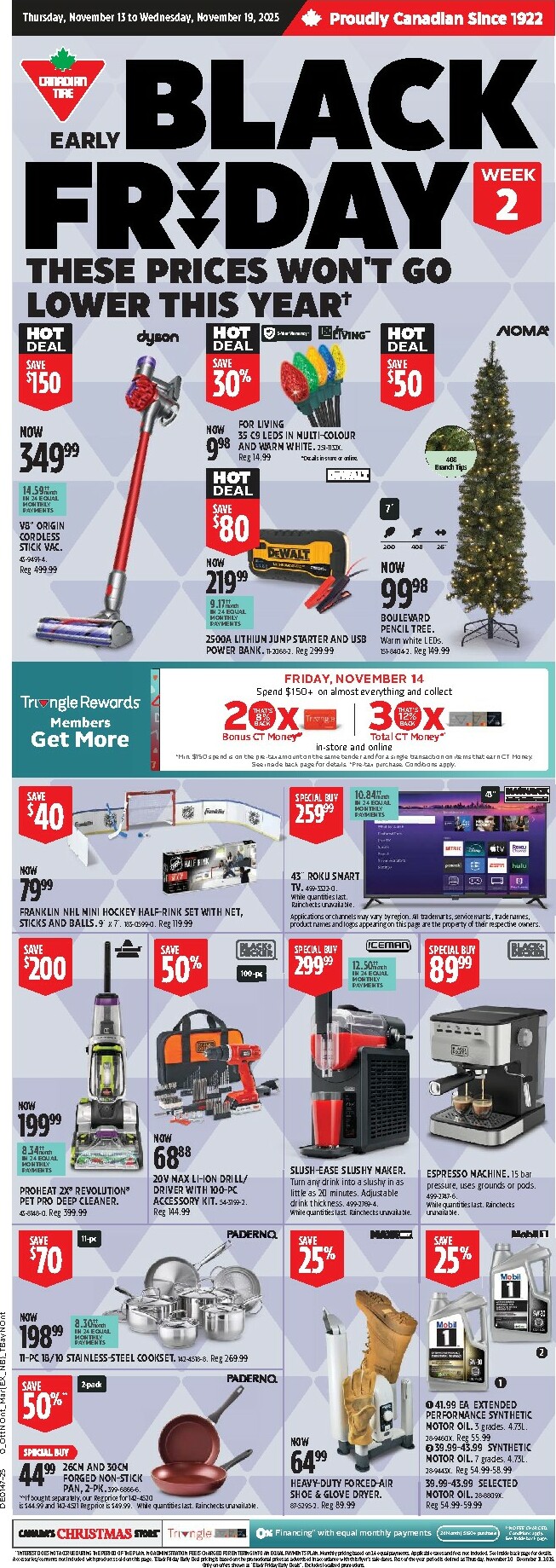 canadian-tire - Canadian Tire - Black Friday Flyer Valid From 11-13 to 11-19 - page: 1