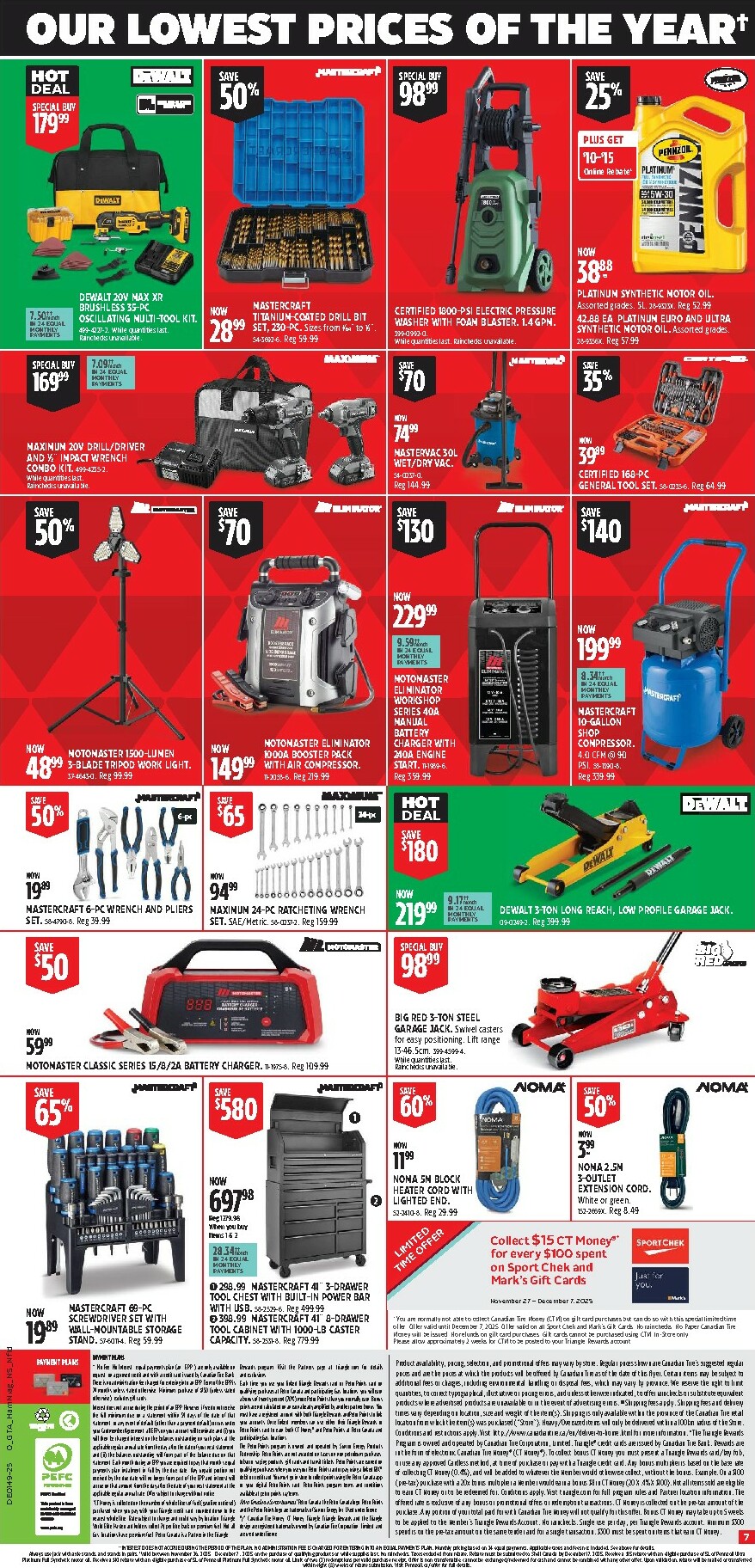 canadian-tire - Canadian Tire - Black Friday Flyer Valid From 11-27 to 12-07 - page: 7