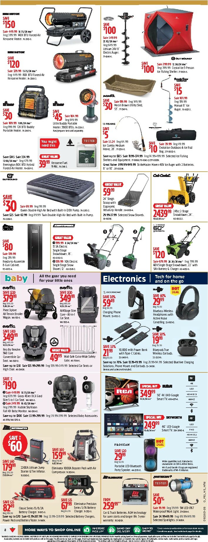 canadian-tire - Canadian Tire Flyer Valid From 01-01 to 01-07 - page: 8