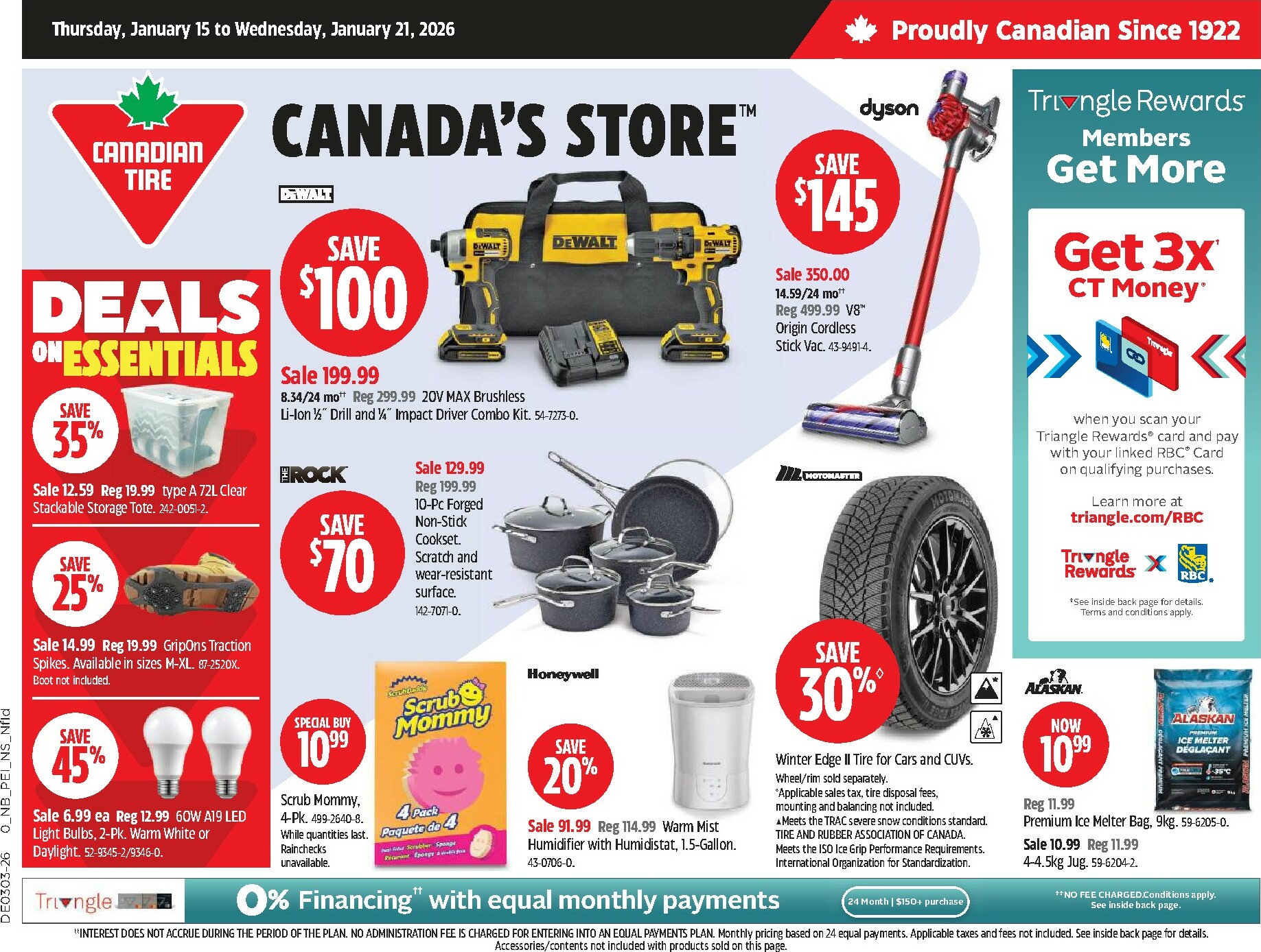 canadian-tire - Canadian Tire Flyer Valid From 01-15 to 01-21
