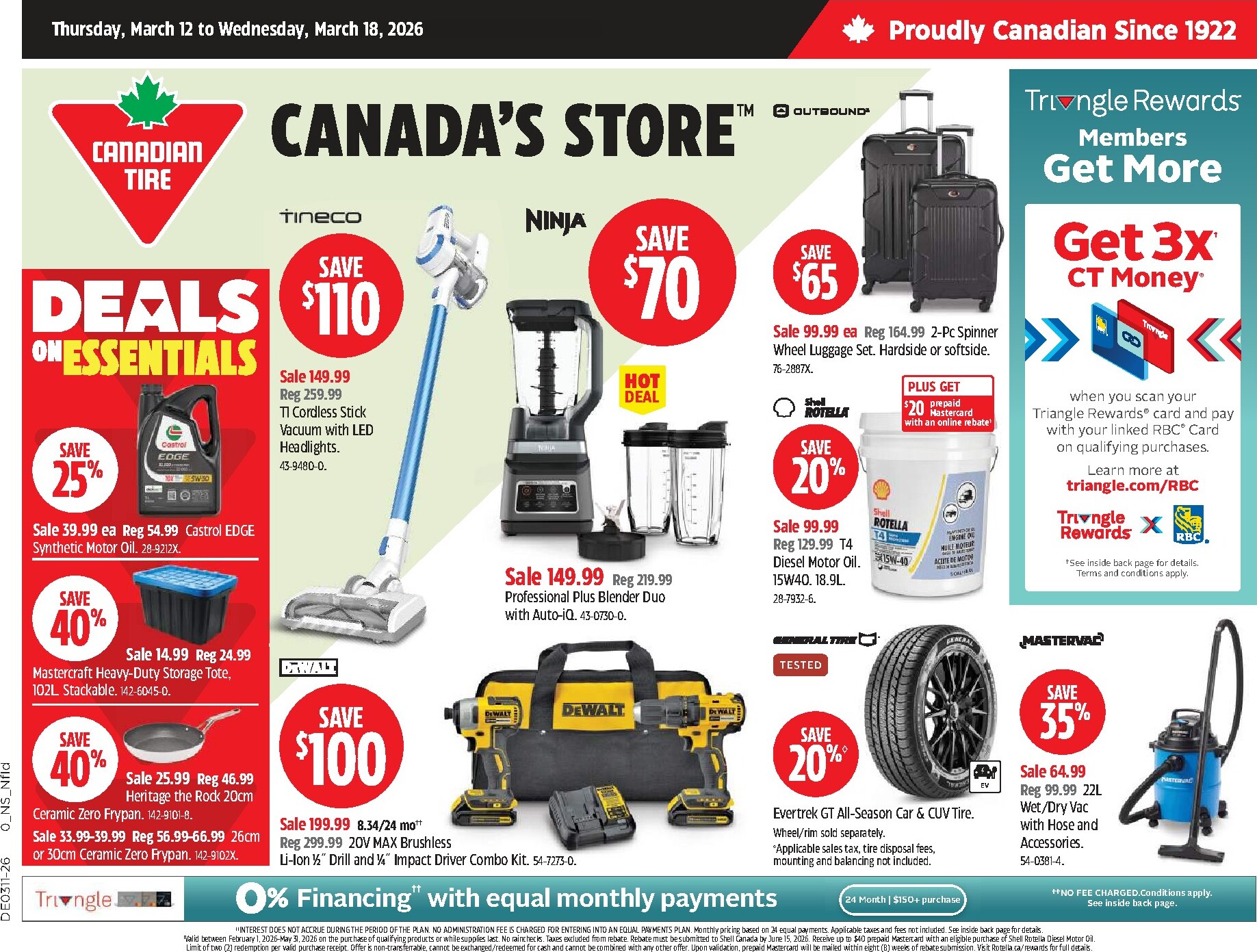 canadian-tire - Canadian Tire Flyer Valid From 2026-03-12 to 2026-03-18 - page: 1