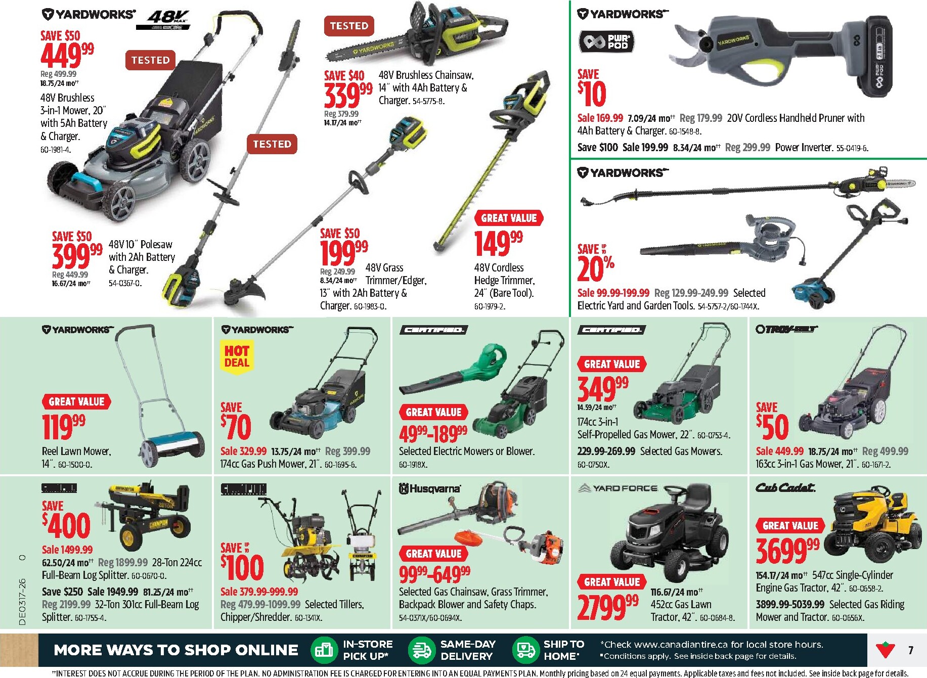 canadian-tire - Canadian Tire Flyer Valid from 2026-04-23 to 2026-04-30 - page: 7