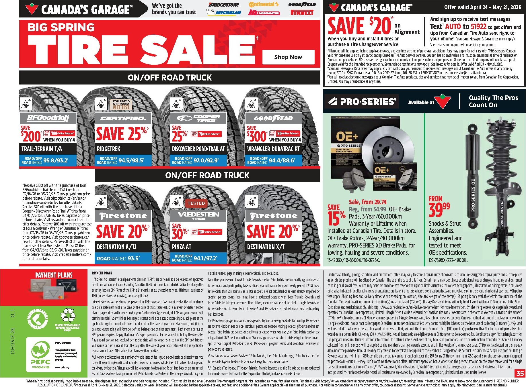 canadian-tire - Canadian Tire Flyer Valid from 2026-04-23 to 2026-04-30 - page: 34