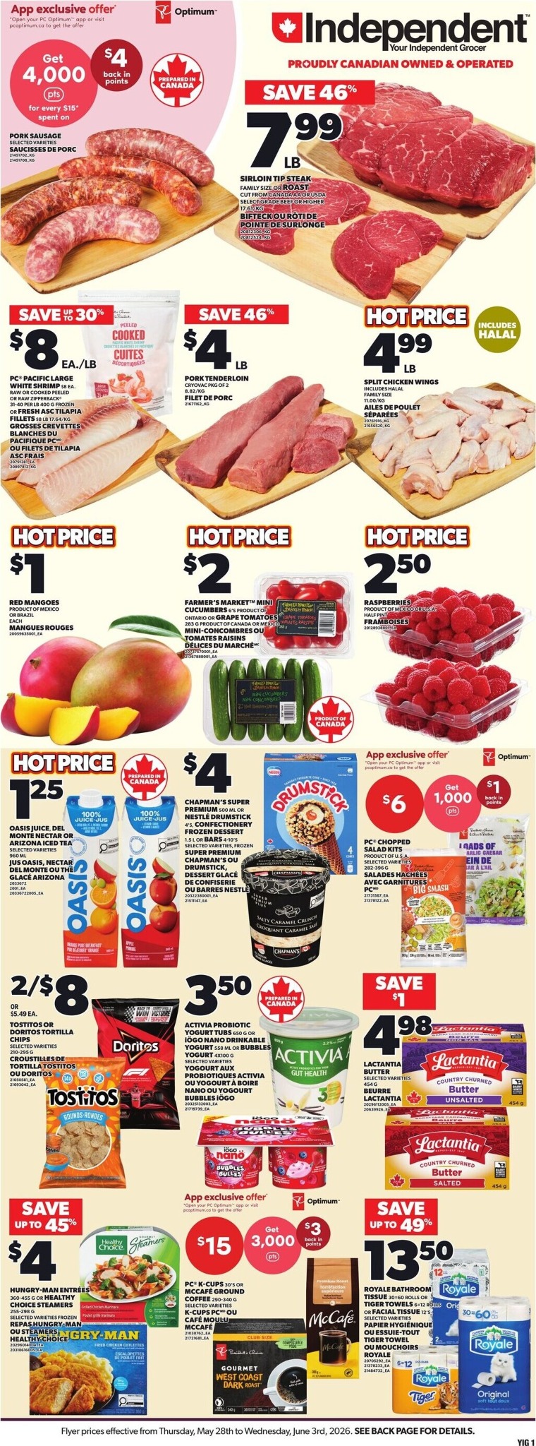independent-grocery - New Independent Grocery Flyer for This Week – 2026-05-28 to 2026-06-03 - page: 1