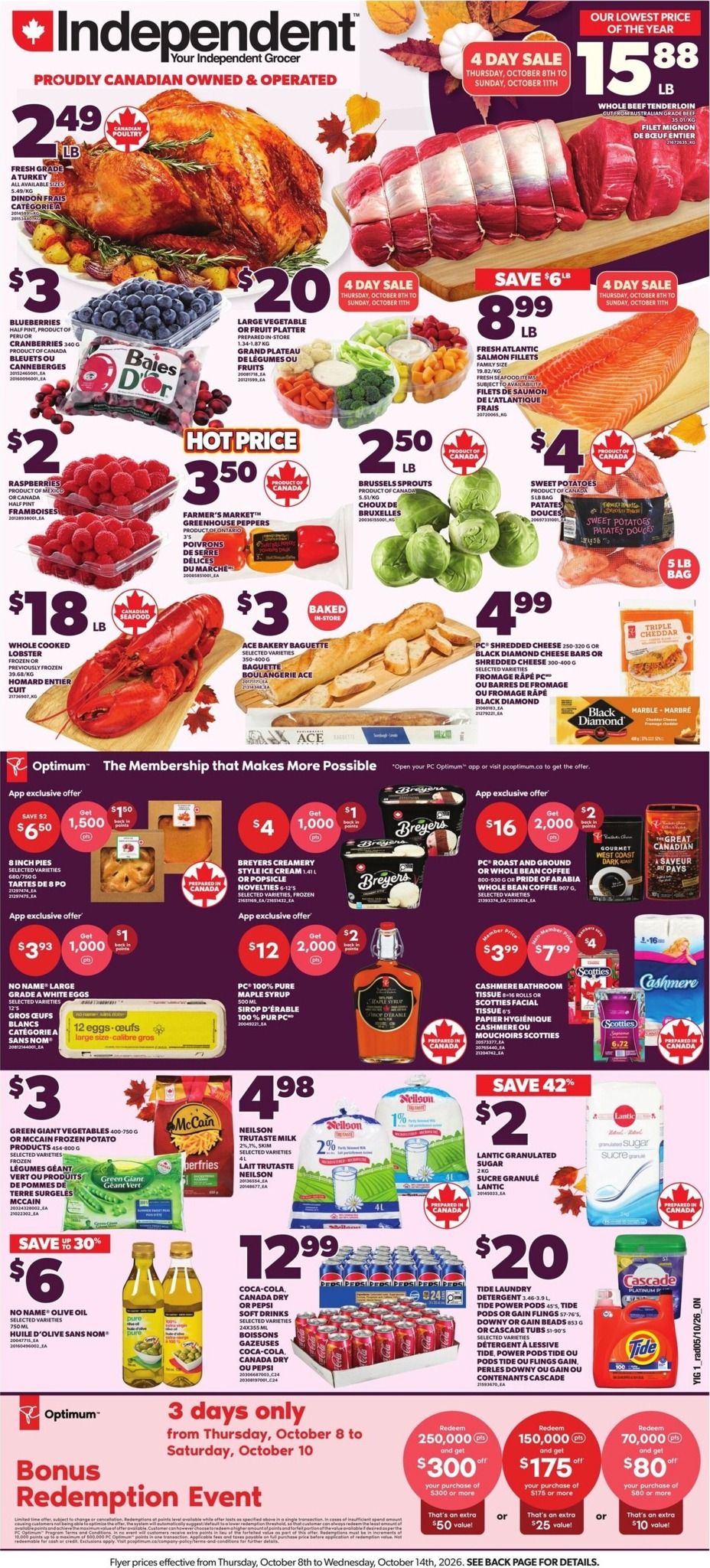 independent-grocery - New Independent Grocer Flyer for This Week – 2026-10-08 to 2026-10-14 - page: 1