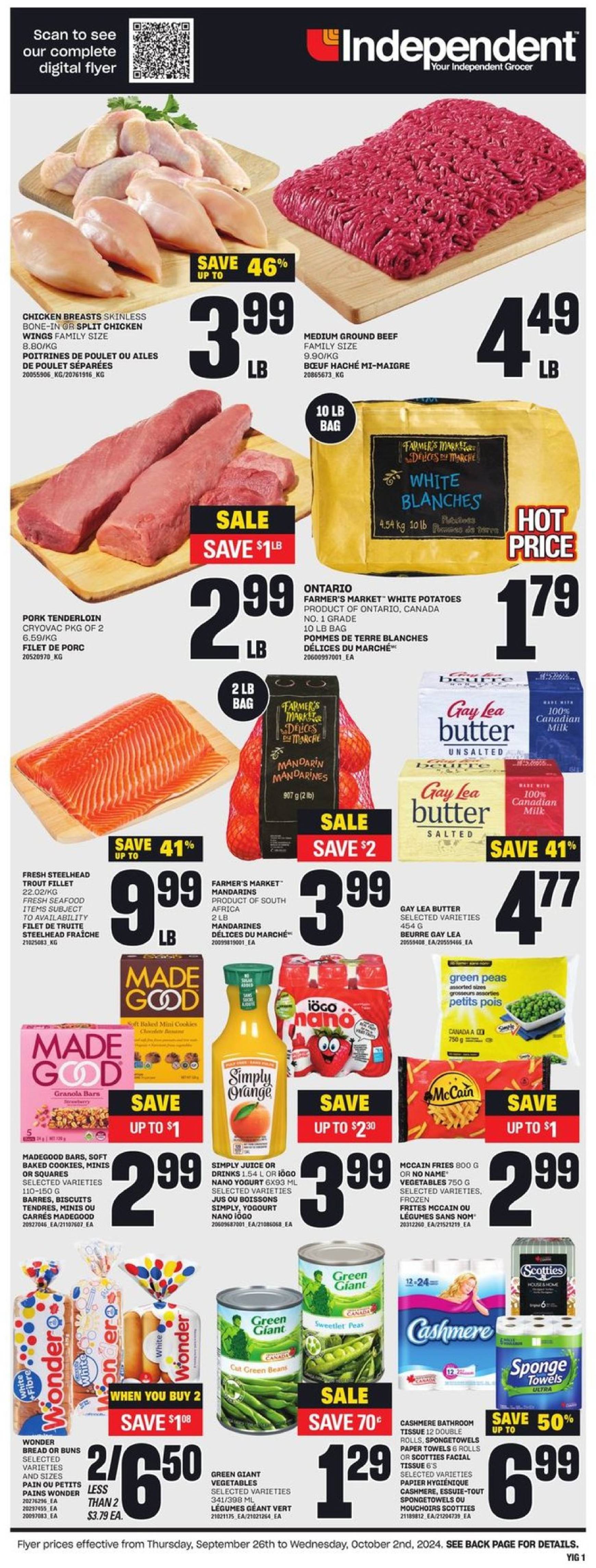 independent-grocery - Latest Independent Grocery flyer valid from 26.09. - 02.10. - page: 3