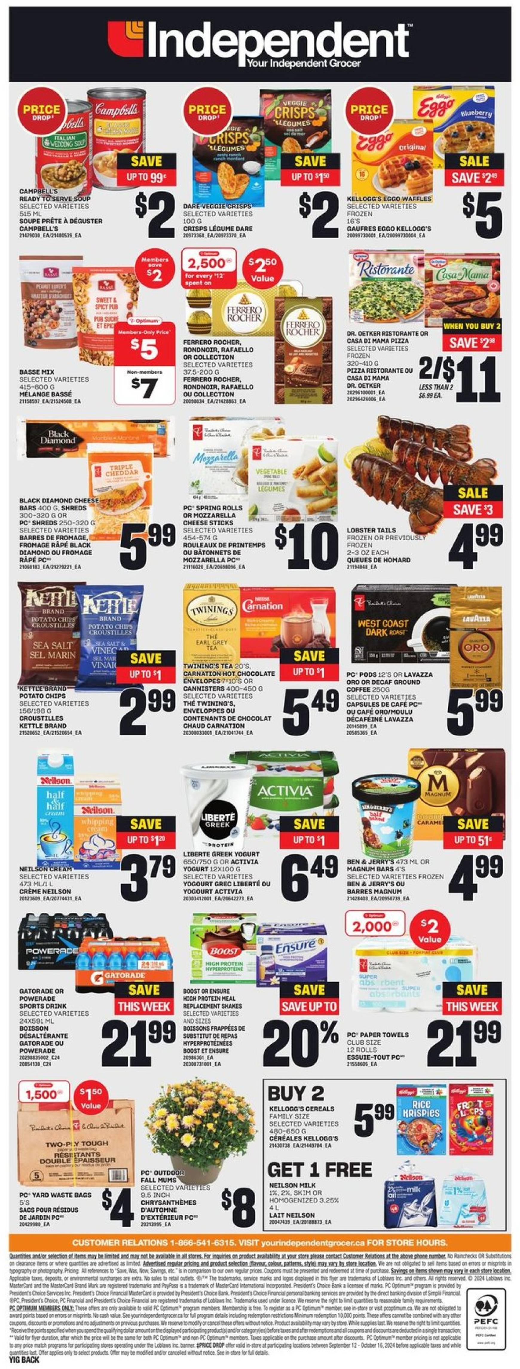 independent-grocery - Latest Independent Grocery flyer valid from 26.09. - 02.10. - page: 4