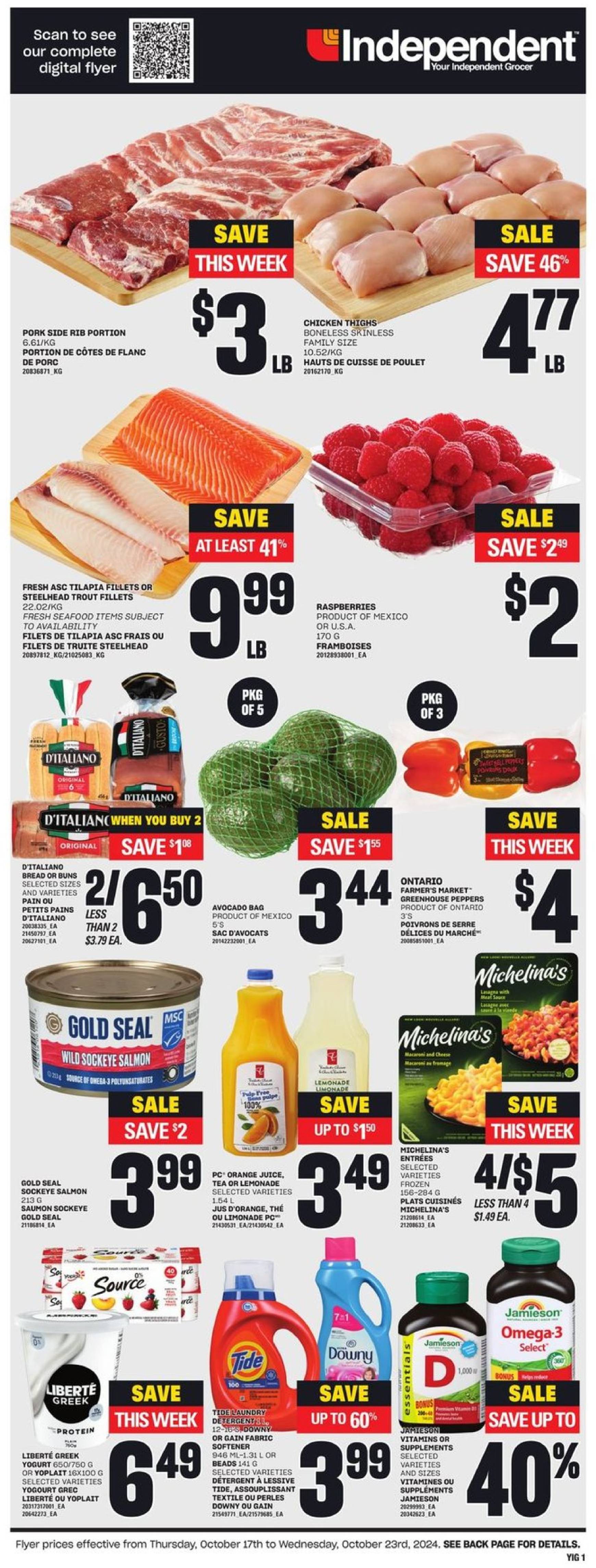 independent-grocery - Independent Grocery flyer valid from 17.10. - 23.10. - page: 3