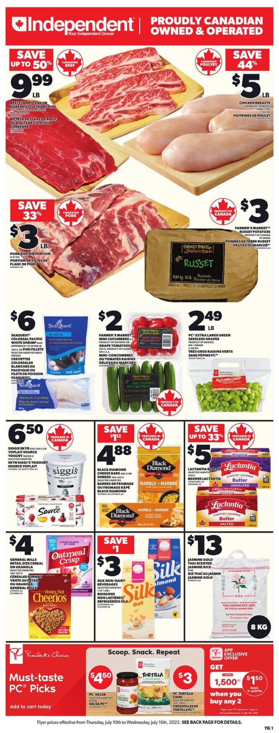 independent-grocery - Independent Grocery flyer valid from 07-10 - 07-16 - page: 3