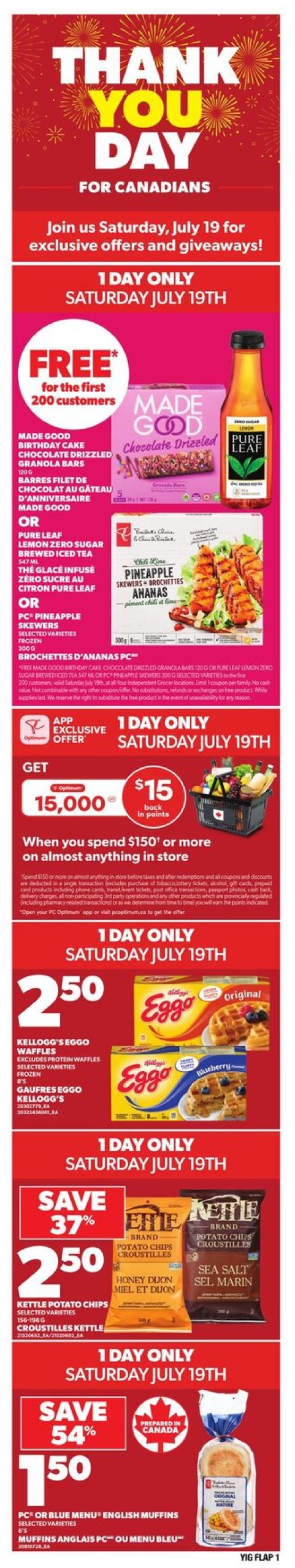 independent-grocery - Independent Grocery flyer valid from 07-17 - 07-23
