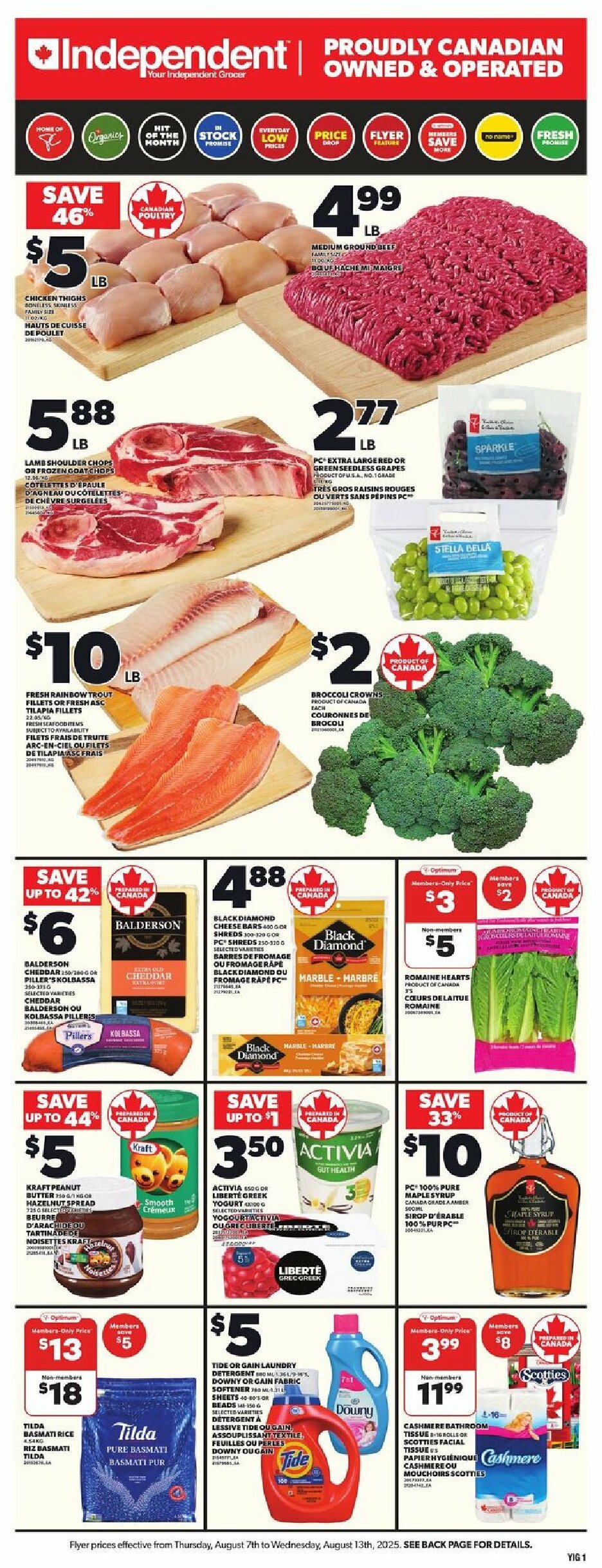 independent-grocery - Independent Grocery flyer valid from 08-07 - 08-13 - page: 3