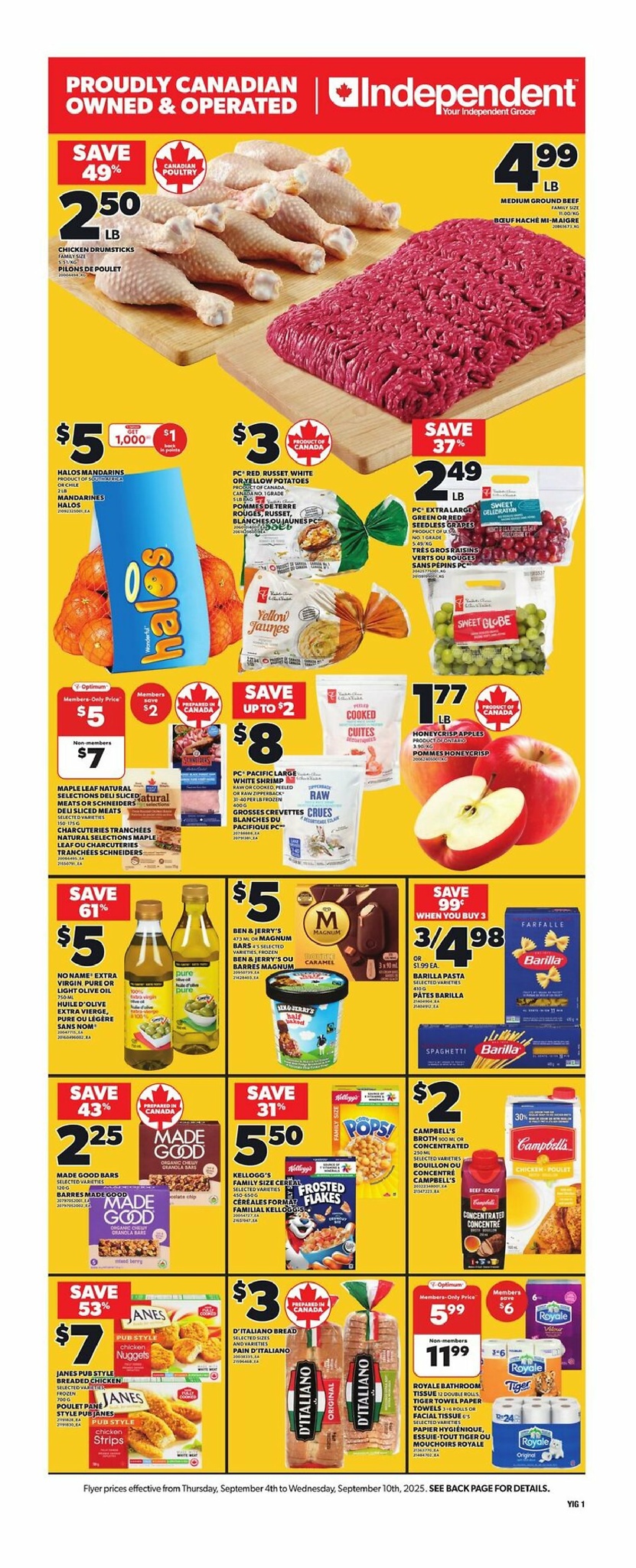 independent-grocery - Independent Grocery flyer valid from 09-04 - 09-10 - page: 3