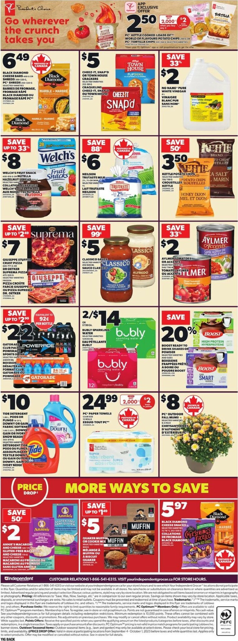 independent-grocery - Independent Grocery flyer valid from 09-25 - 10-01 - page: 4
