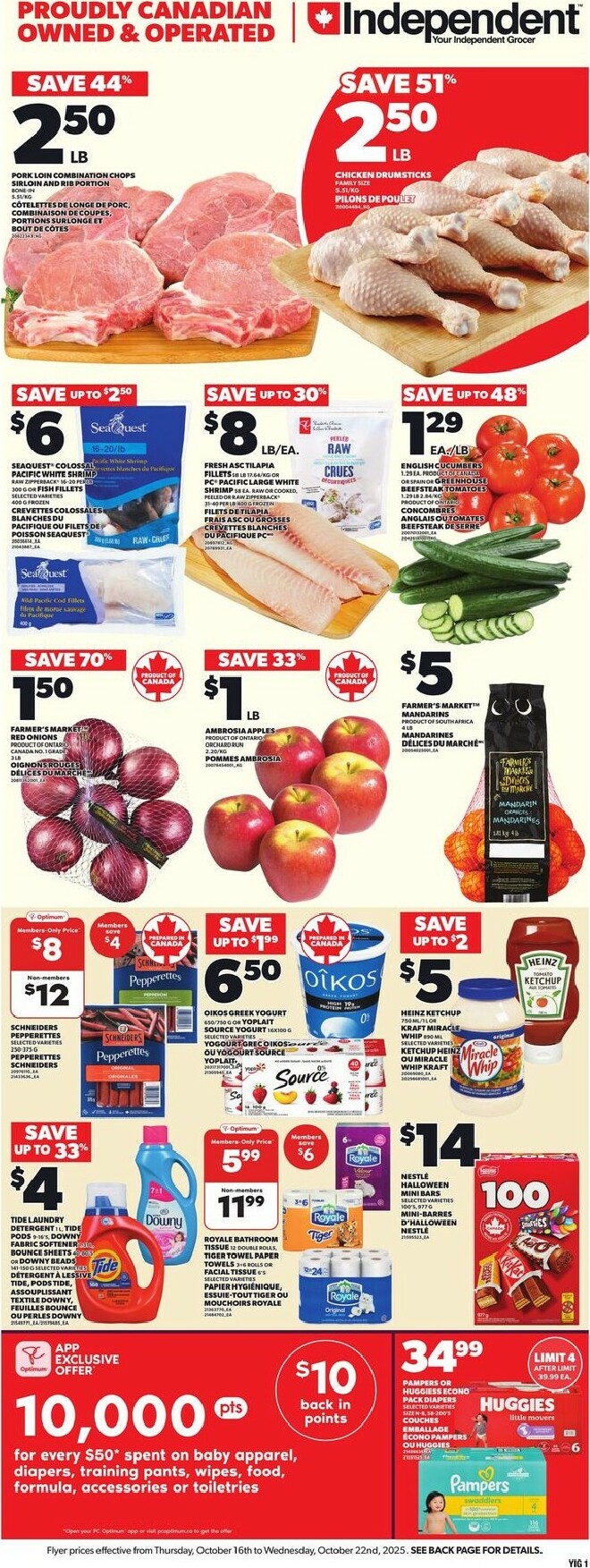 independent-grocery - Independent Grocery flyer valid from 10-16 - 10-22 - page: 3