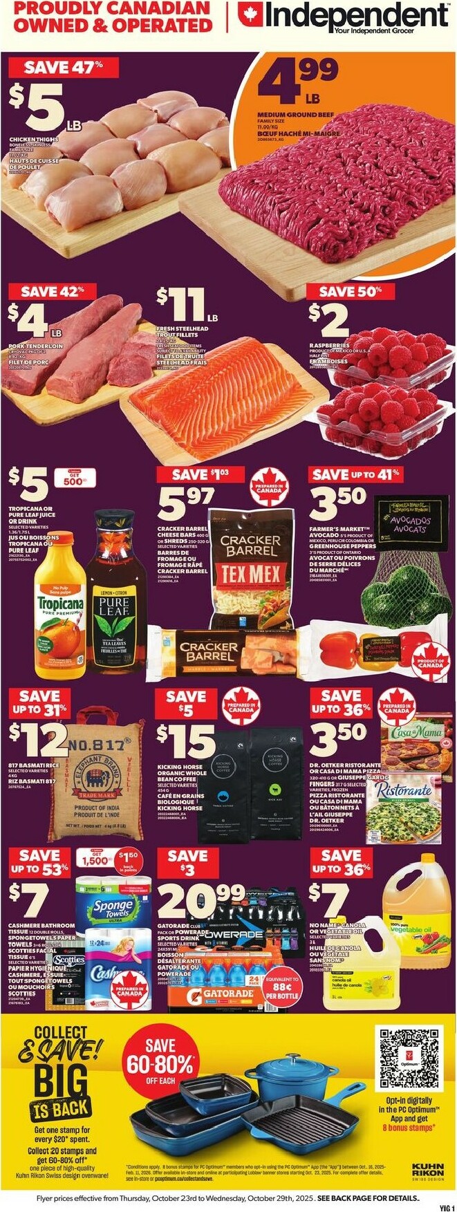 independent-grocery - Independent Grocery Flyer Valid From 10-23 to 10-29 - page: 3