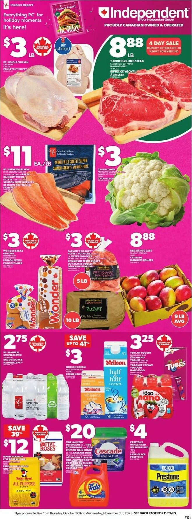 independent-grocery - Independent Grocery Flyer Valid From 10-30 to 11-05 - page: 3