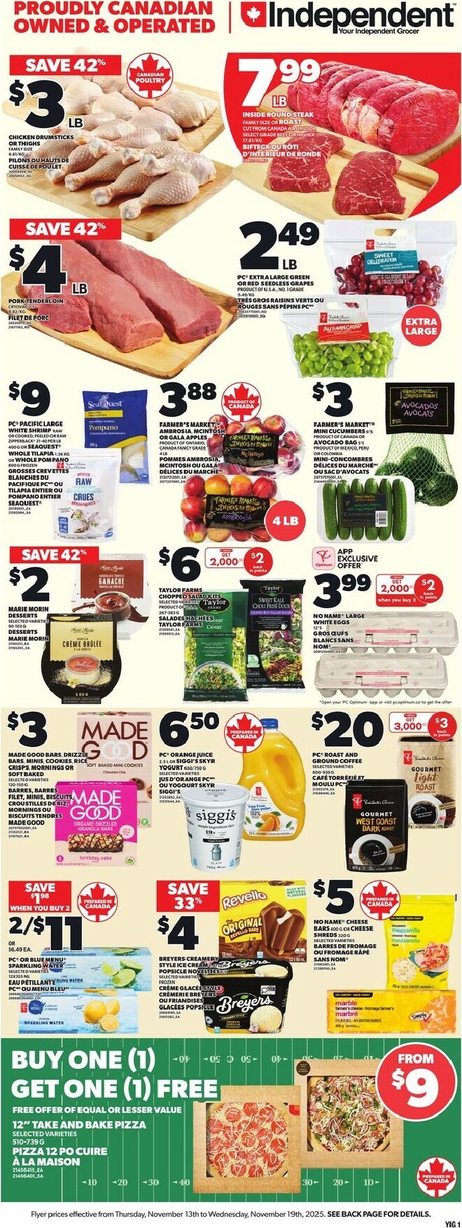 independent-grocery - Independent Grocery Flyer Valid From 11-13 to 11-19 - page: 3